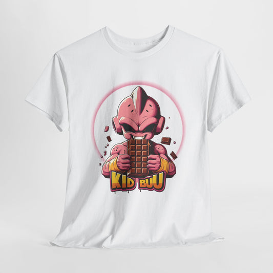 Kid Buu Chocolate Feast Unisex Heavy cotton Tee