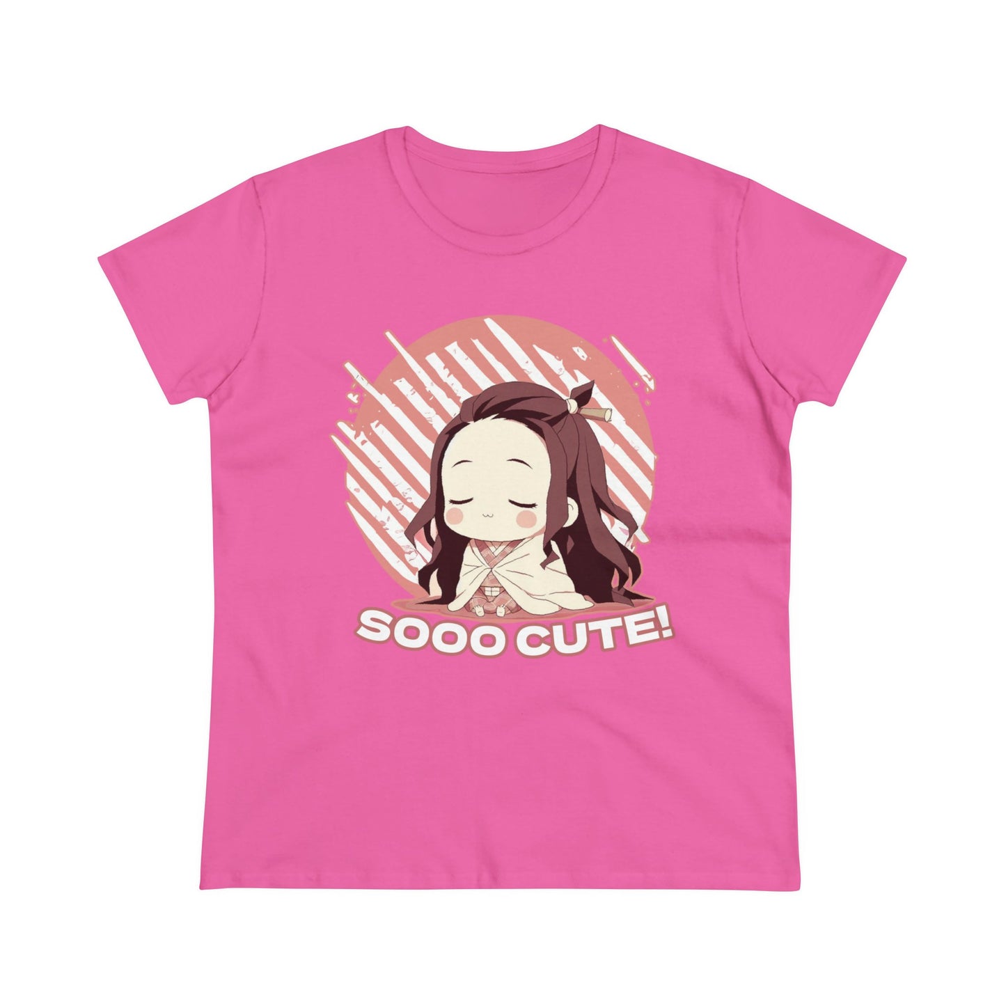 Cute Edition: Adorable Demon Mode: Mini slayer Edition, Women's Cotton Graphic Tee