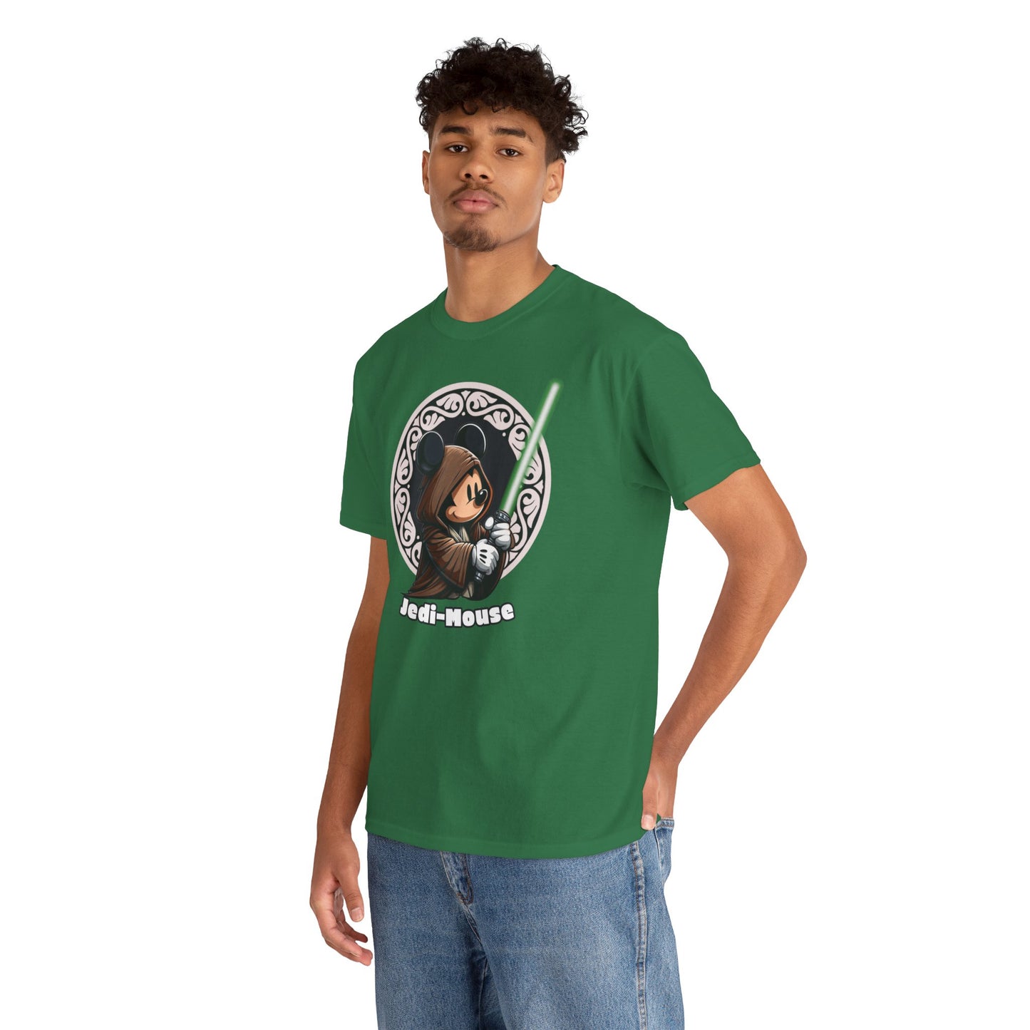 Jedi Mouse-The Force Awakens,Unisex Heavy Cotton Tee