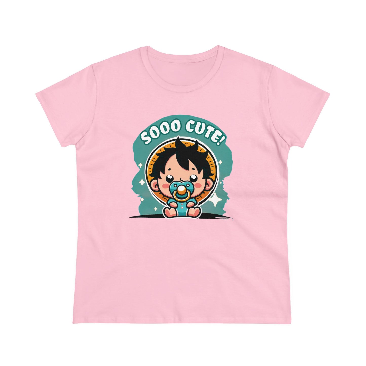 Cute Edition: Baby Gum Gum Pirate King Women's Cotton Graphic Tee