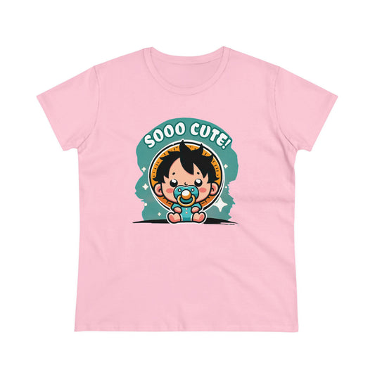 Cute Edition: Baby Gum Gum Pirate King Women's Cotton Graphic Tee