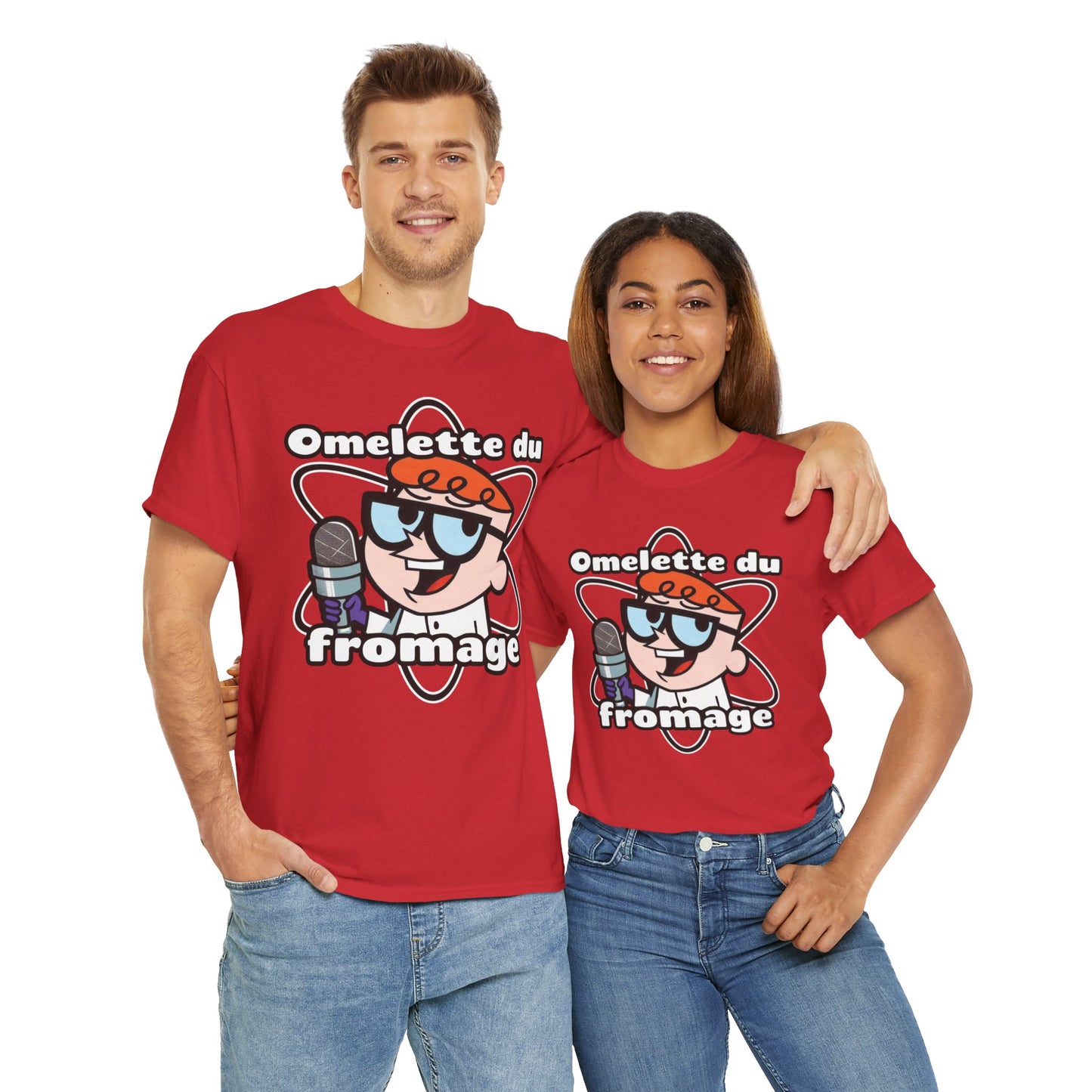 Breakfast Genius: Dexter’s ‘Omelette du Fromage’ Unisex Heavy Cotton Tee