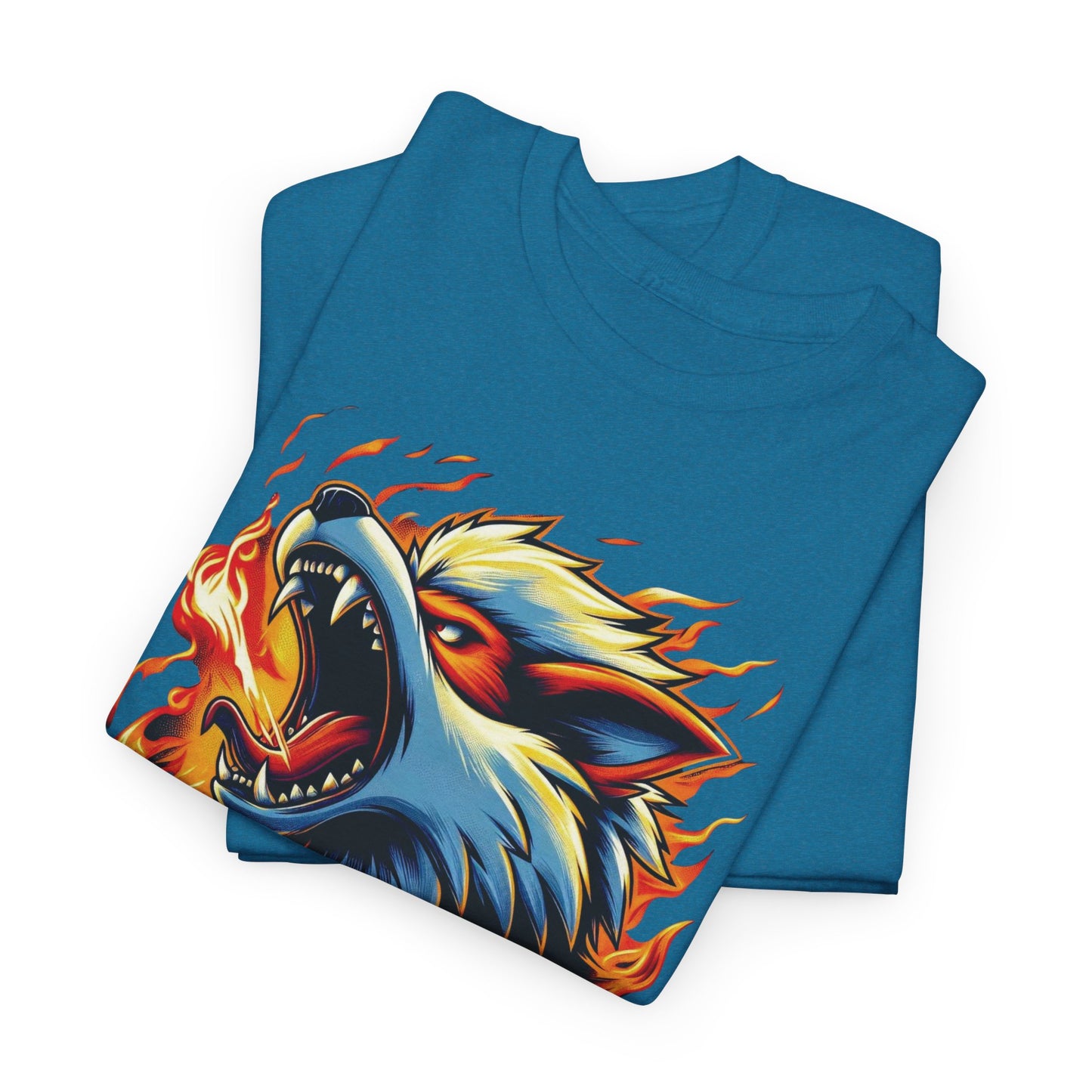 Blazing Arcanine Roar Tee Unisex Heavy cotton Tee