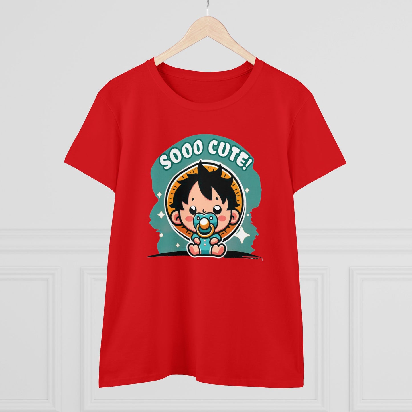 Cute Edition: Baby Gum Gum Pirate King Women's Cotton Graphic Tee