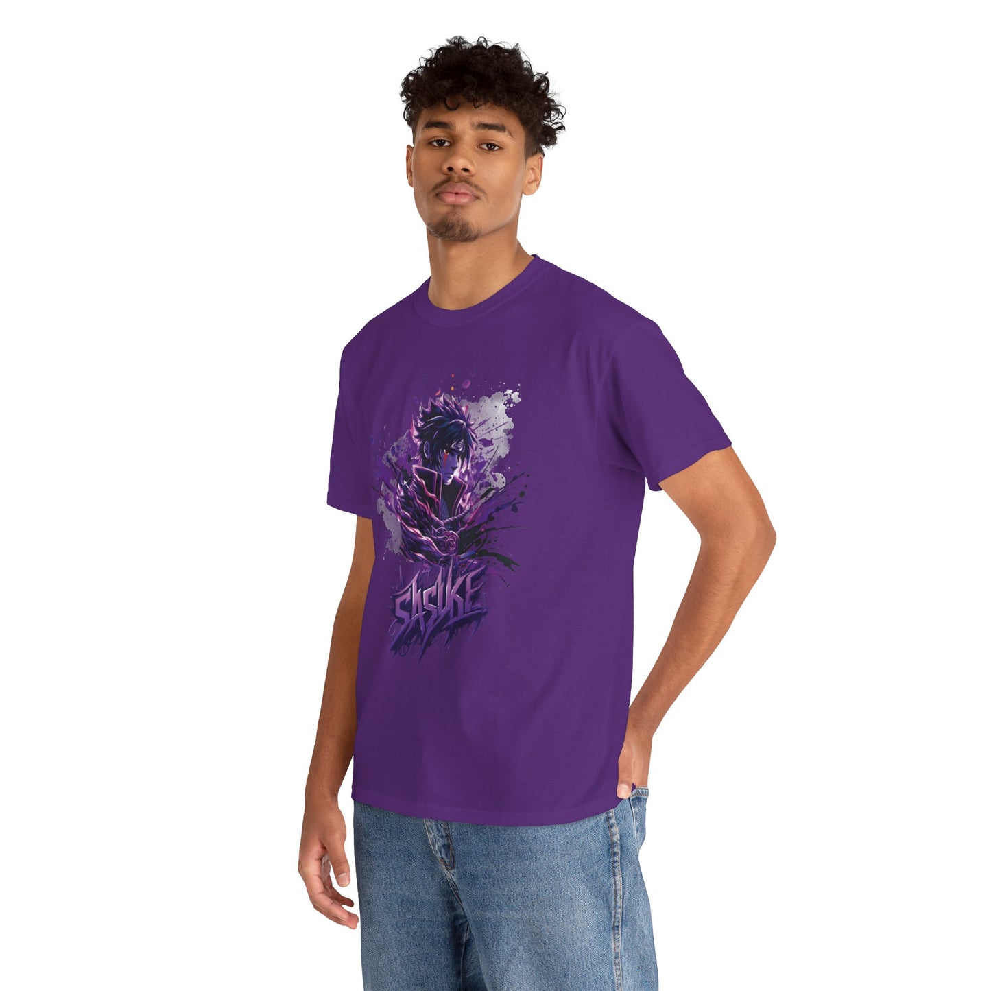 Uchiha Legacy: Sasuke's Journey Unisex Graphic Tee