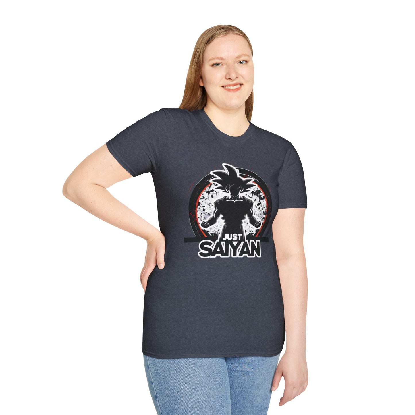 Just Saiyan: Exclusive kakarot Silhouette Graphic Tee for Anime Enthusiasts