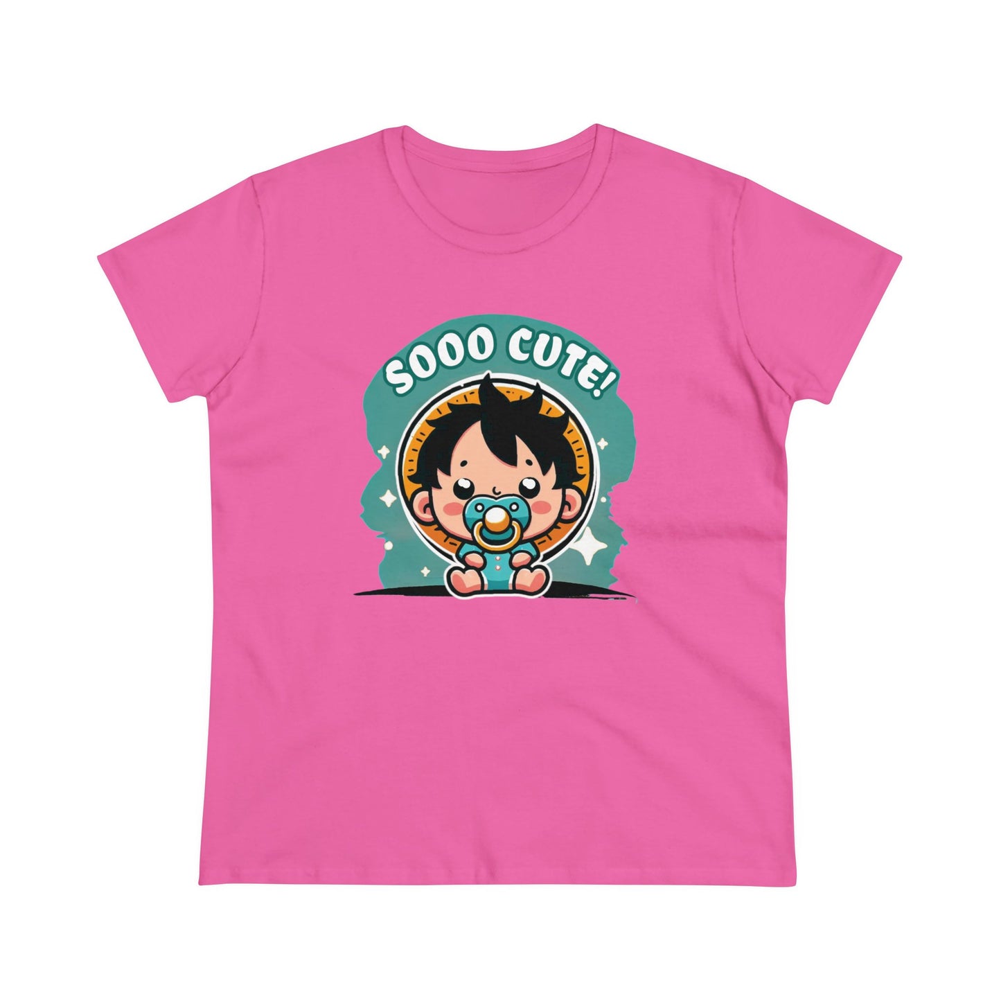 Cute Edition: Baby Gum Gum Pirate King Women's Cotton Graphic Tee