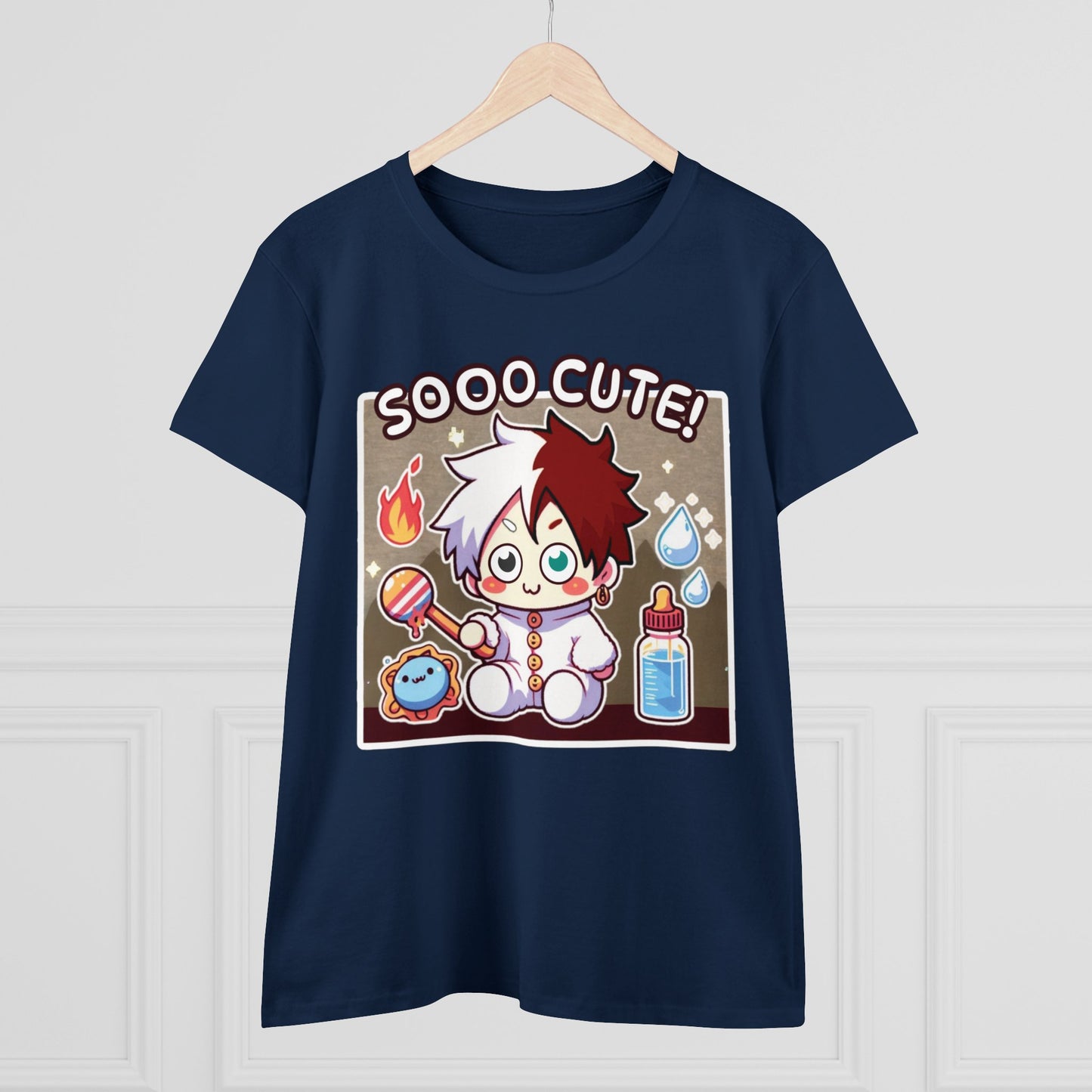 Cute edition: Milk & Quirks Women's Midweight Cotton Tee