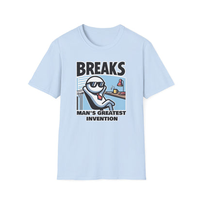 Break Time Bandit: Best Moments Happen on break...Unisex Graphics Tee