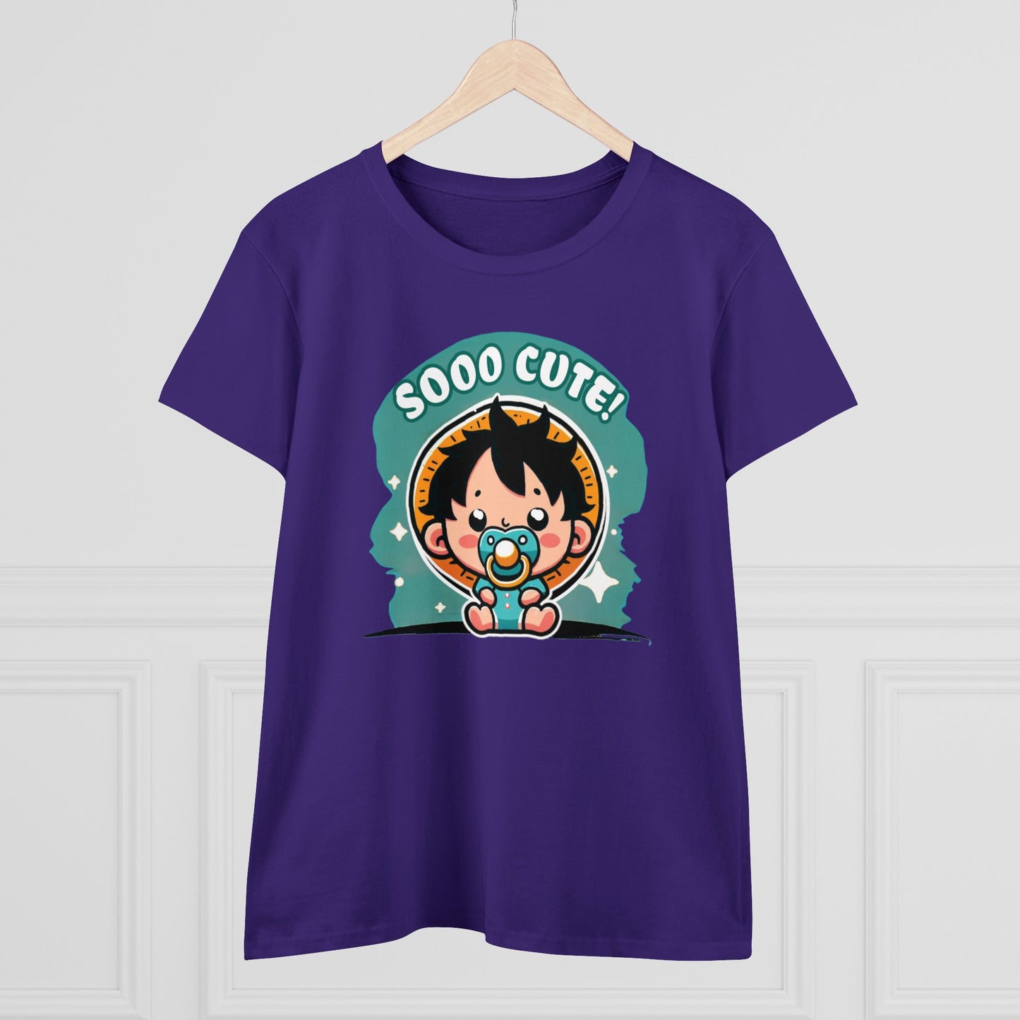 Cute Edition: Baby Gum Gum Pirate King Women's Cotton Graphic Tee