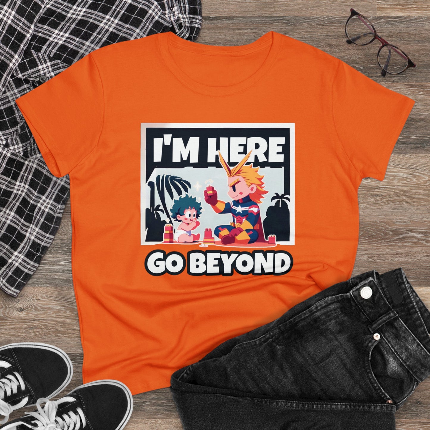 Mighty Playdate: Building Dreams in Cotton Comfort! Women's Graphic Tee