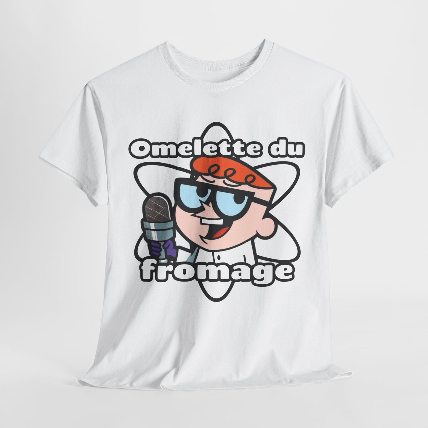 Breakfast Genius: Dexter’s ‘Omelette du Fromage’ Unisex Heavy Cotton Tee