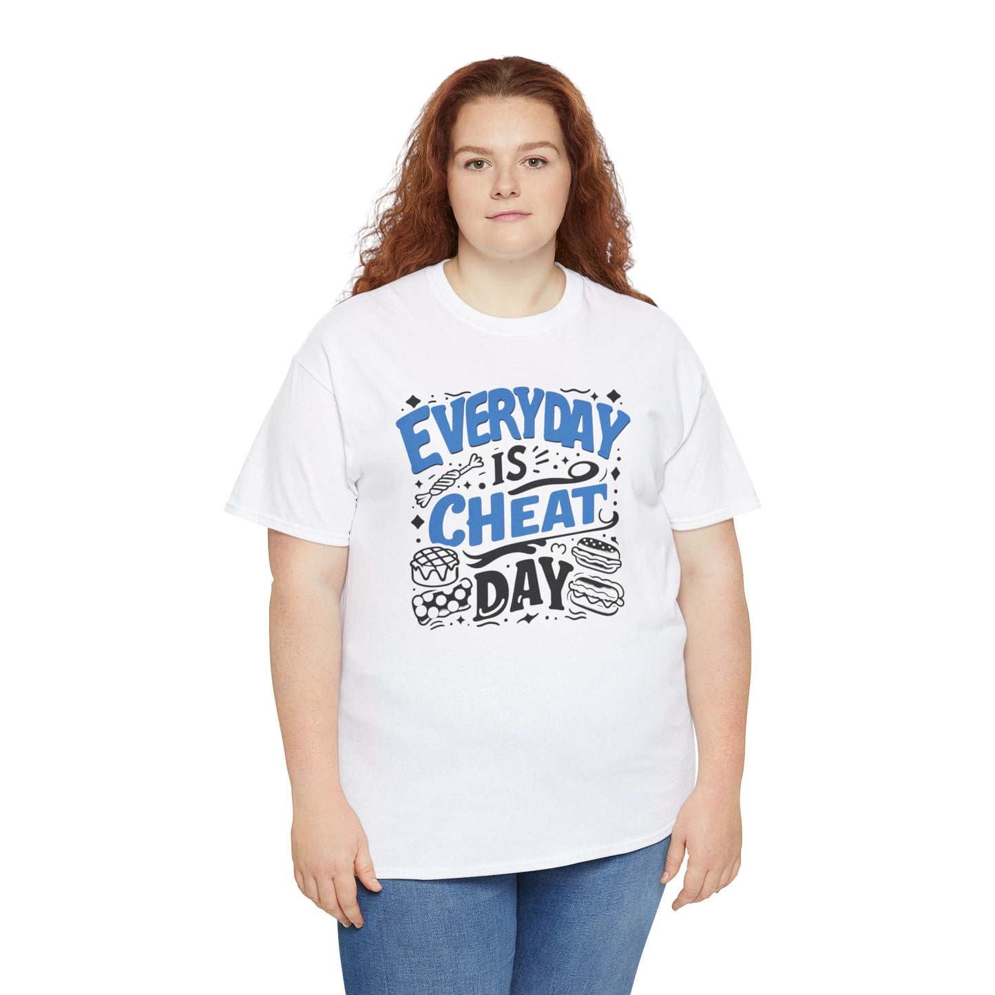 24/7 Cheat Day: Satisfy Your Cravings-Unisex Graphic Tee