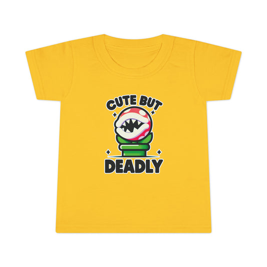 Cute but deadly piranha Toddler T-shirt