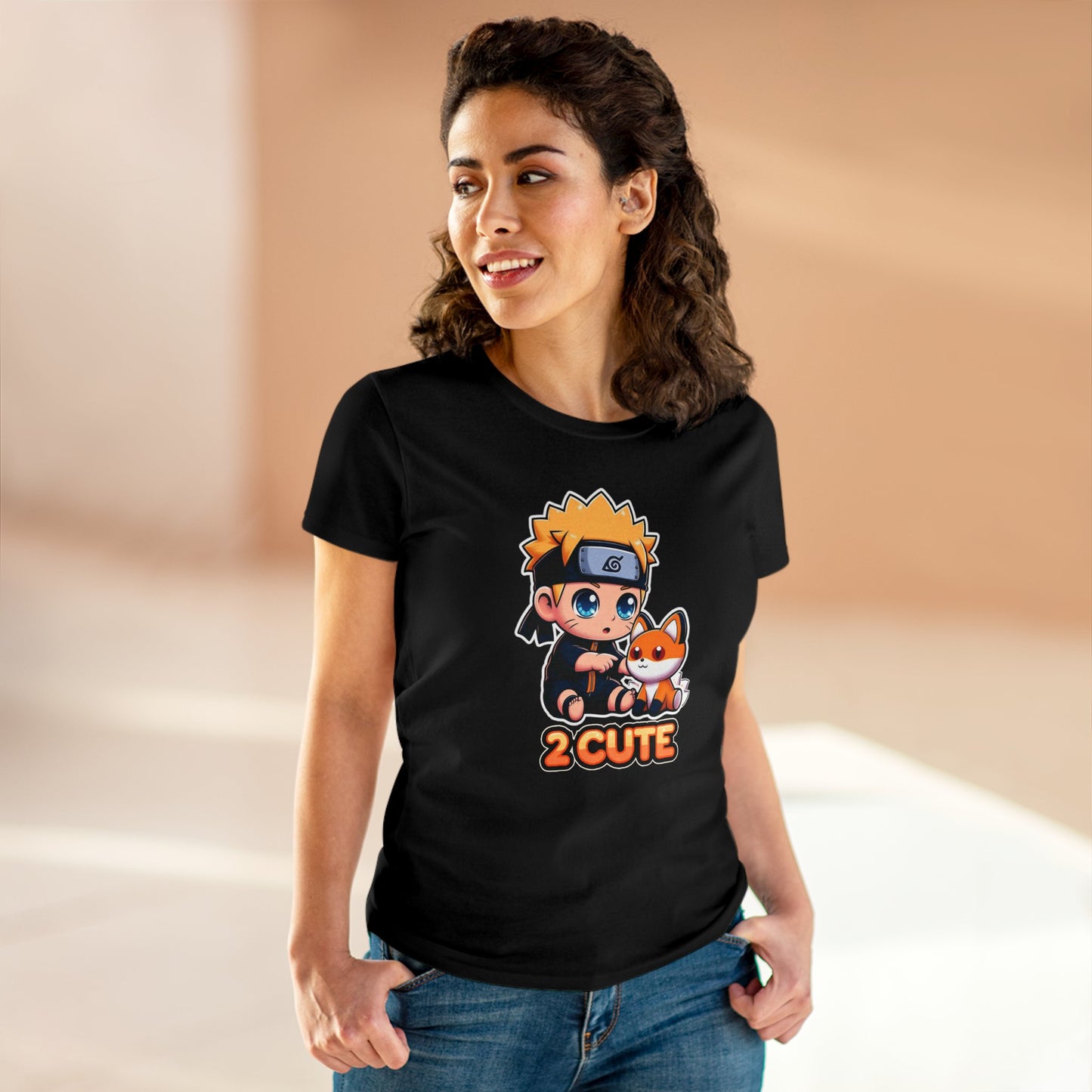Women's soft style tee: A Shinobi's best friend Tee, friends till the end