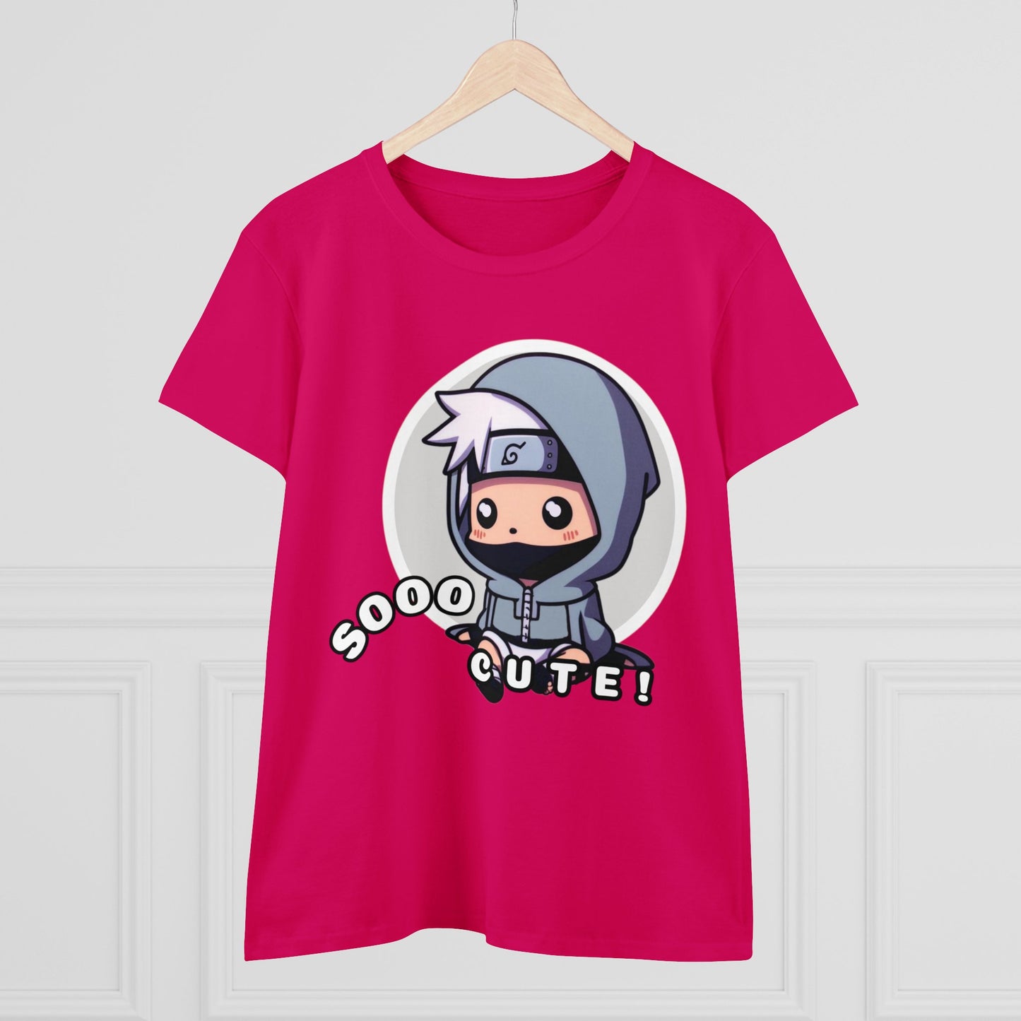 Cute Edition: Copy ninja technique; mini shadow clone jutsu, Women's Cotton Graphic Tee