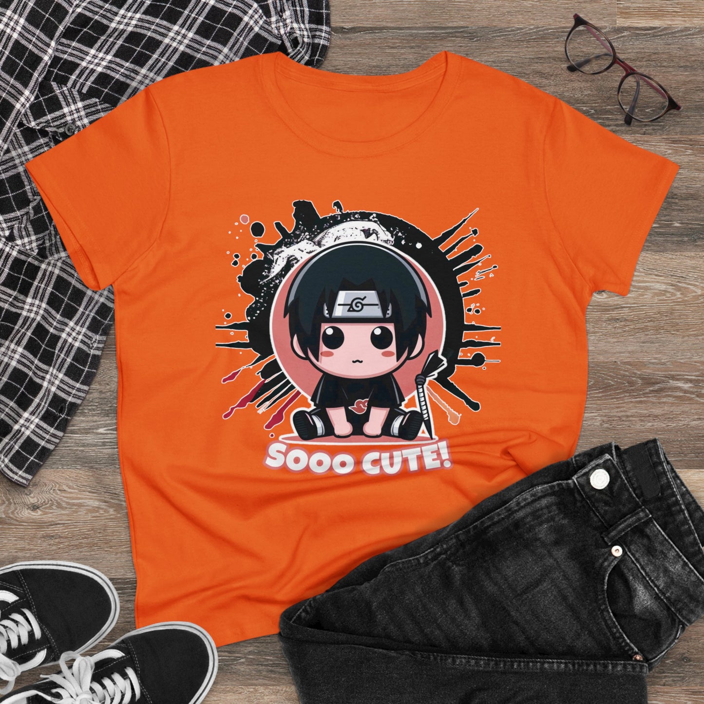 Cute Edition, Small but Deadly: Itty Bitty Ninja β Because Genjutsu Starts Early! Women's Graphic Tee