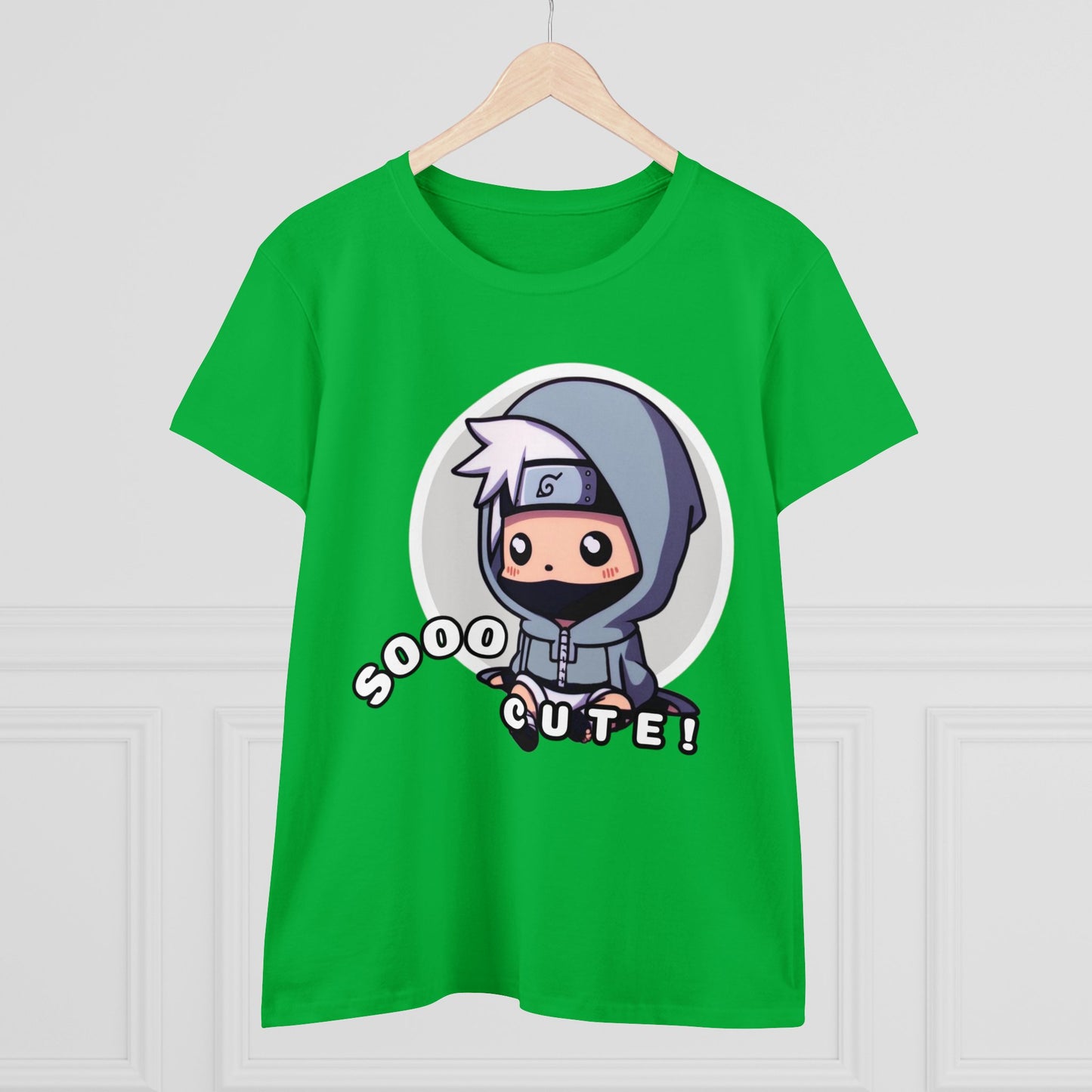 Cute Edition: Copy ninja technique; mini shadow clone jutsu, Women's Cotton Graphic Tee