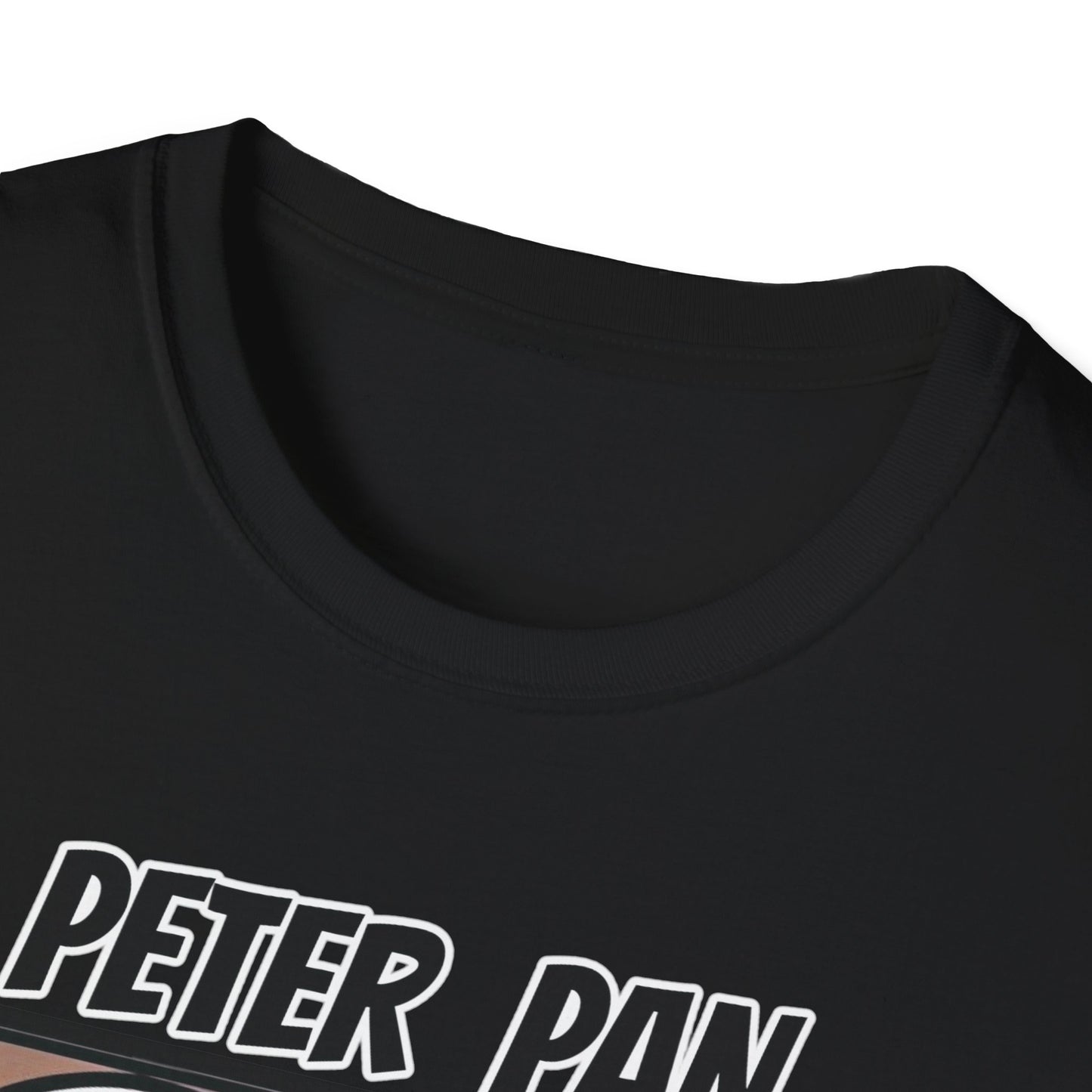 Peter Pan Wisdom, Embrace the Softness of 100% Cotton and the Reality that Adulting is Hard Graphic Tee for the Forever Young at Heart