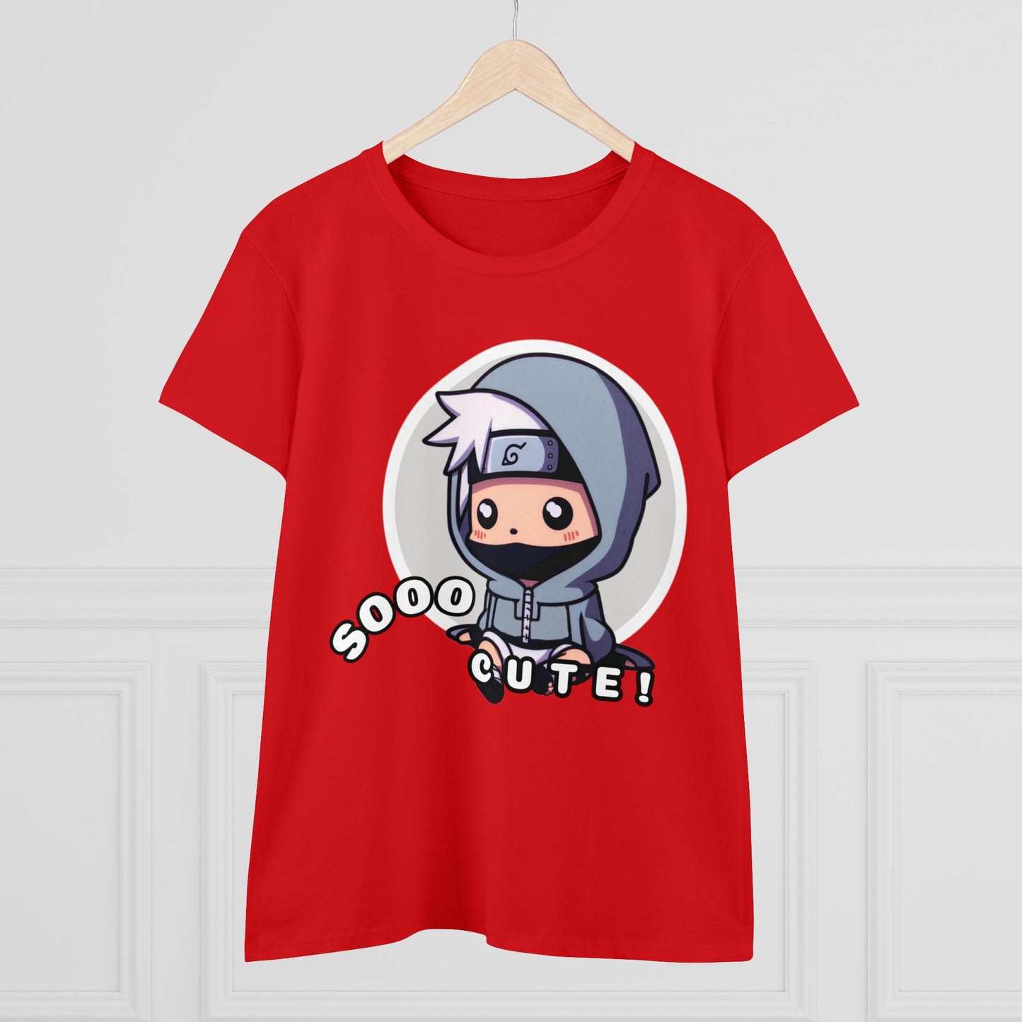 Cute Edition: Copy ninja technique; mini shadow clone jutsu, Women's Cotton Graphic Tee