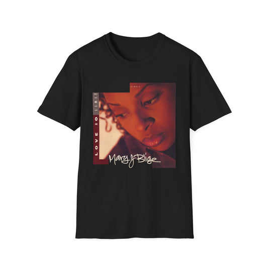 Graphic Tee Love No Limit Mary J Blige Unisex Softstyle T-Shirt