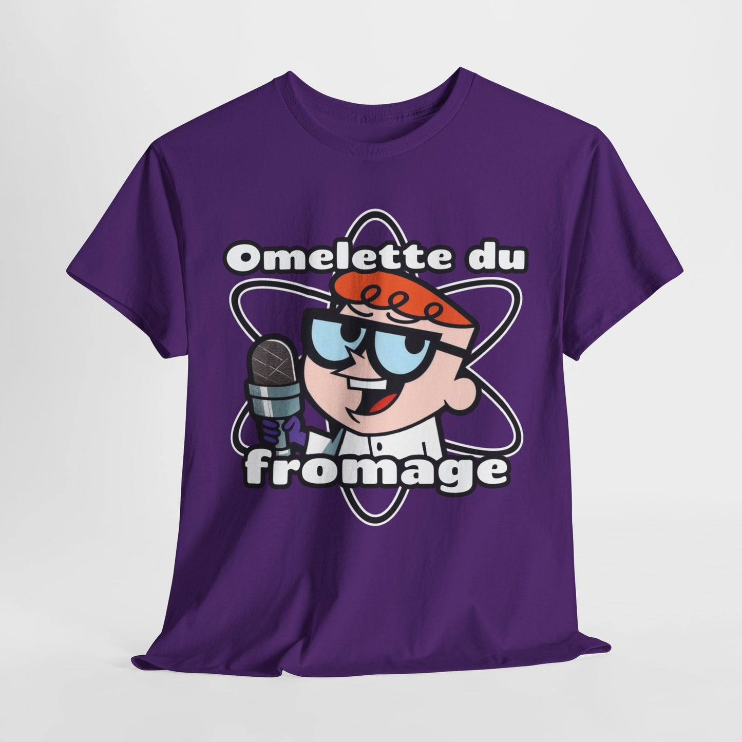 Breakfast Genius: Dexter’s ‘Omelette du Fromage’ Unisex Heavy Cotton Tee