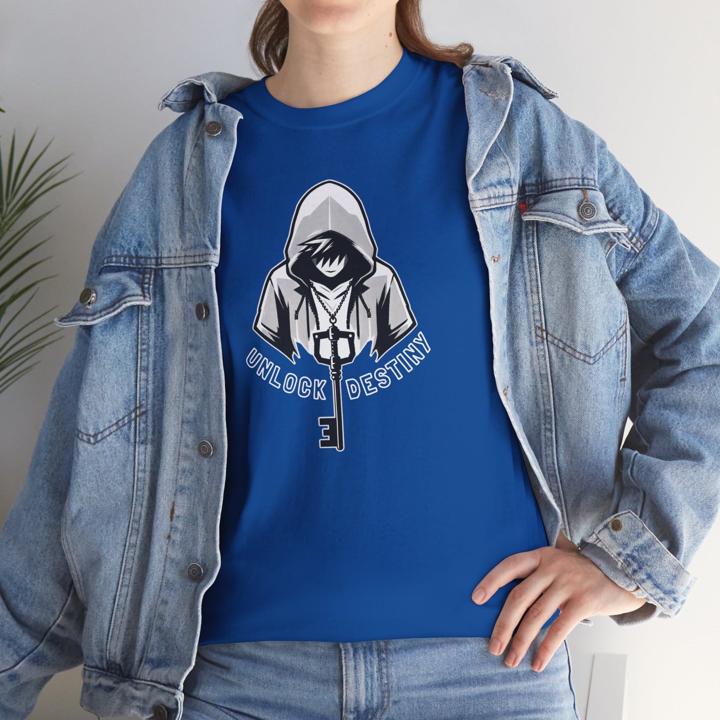 Hooded Hero: Keyblade Quest, Unisex Heavy Cotton Tee