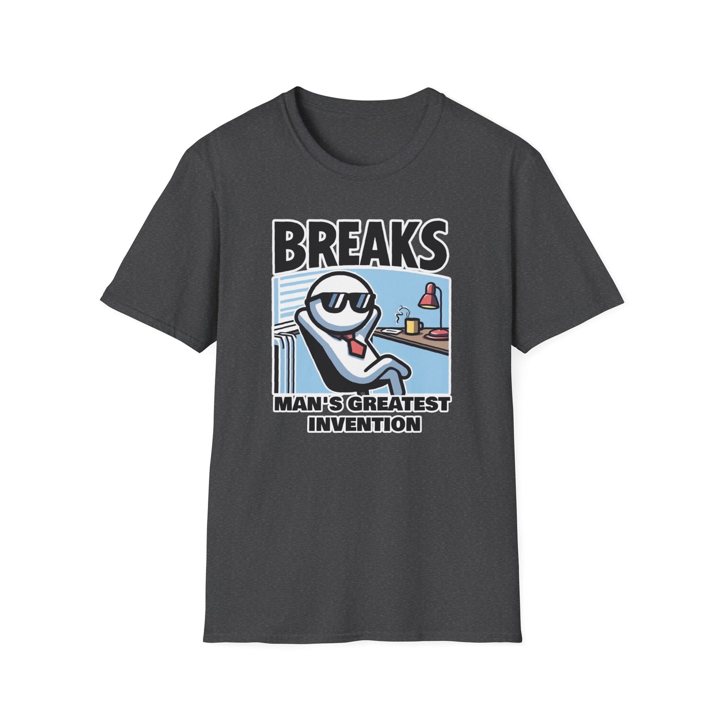 Break Time Bandit: Best Moments Happen on break...Unisex Graphics Tee