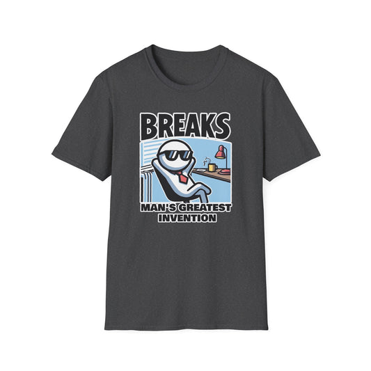 Break Time Bandit: Best Moments Happen on break...Unisex Graphics Tee