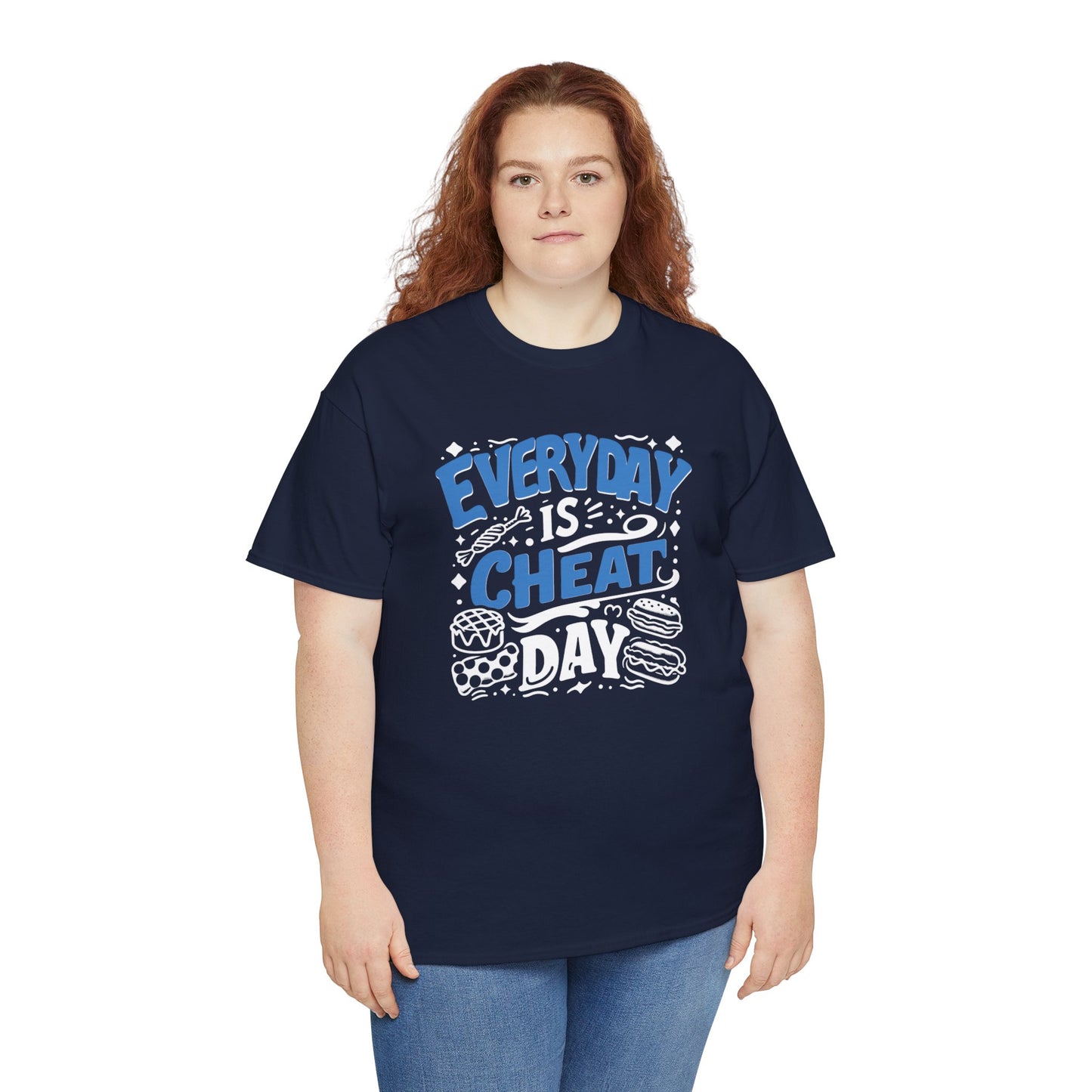 24/7 Cheat Day: Satisfy Your Cravings-Unisex Graphic Tee