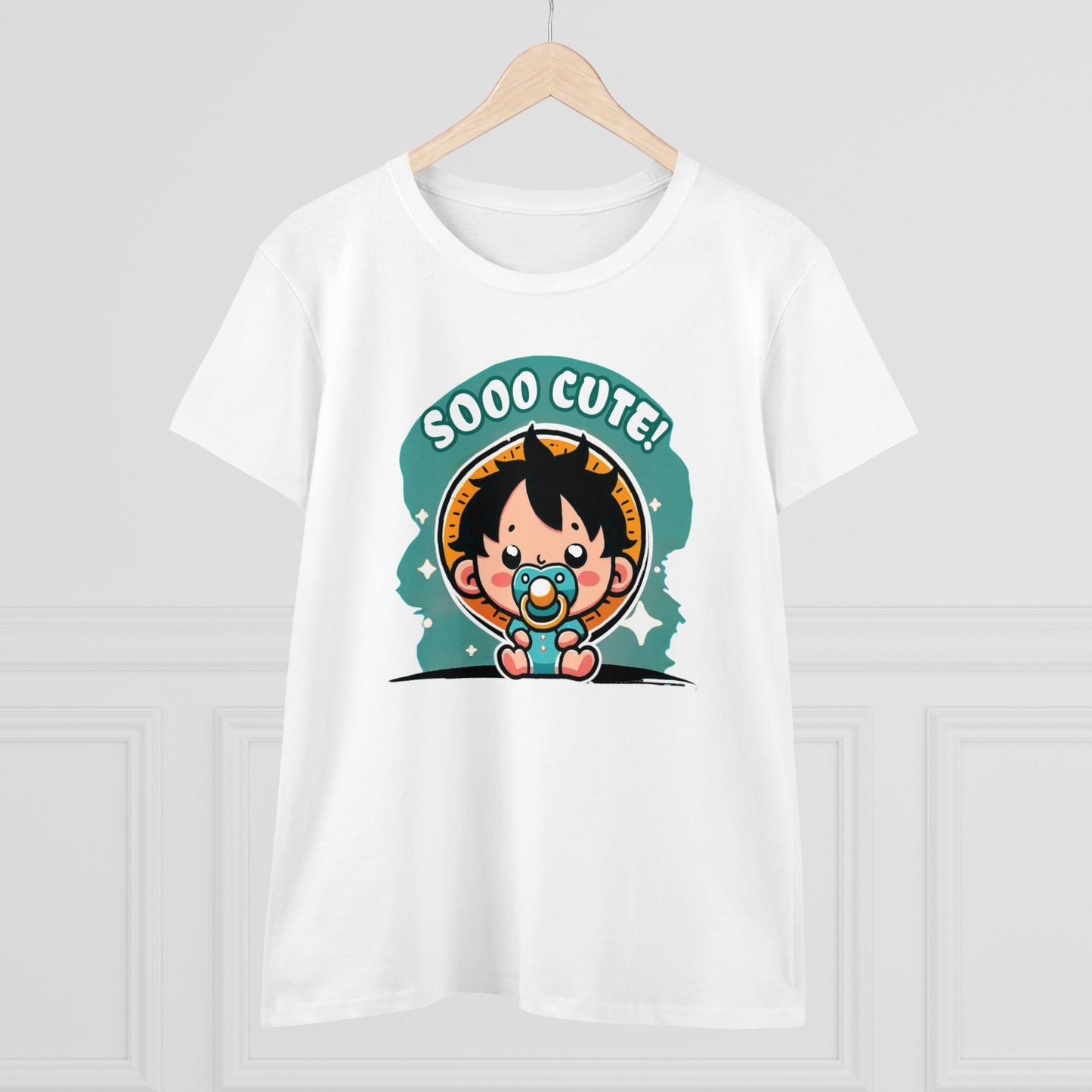 Cute Edition: Baby Gum Gum Pirate King Women's Cotton Graphic Tee