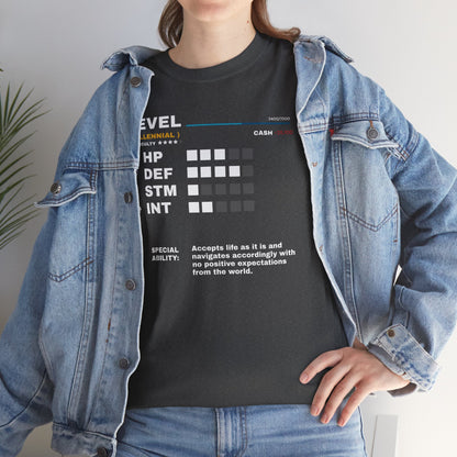 Millennial Quest: Life's Attributes - The Unisex Graphic Tee