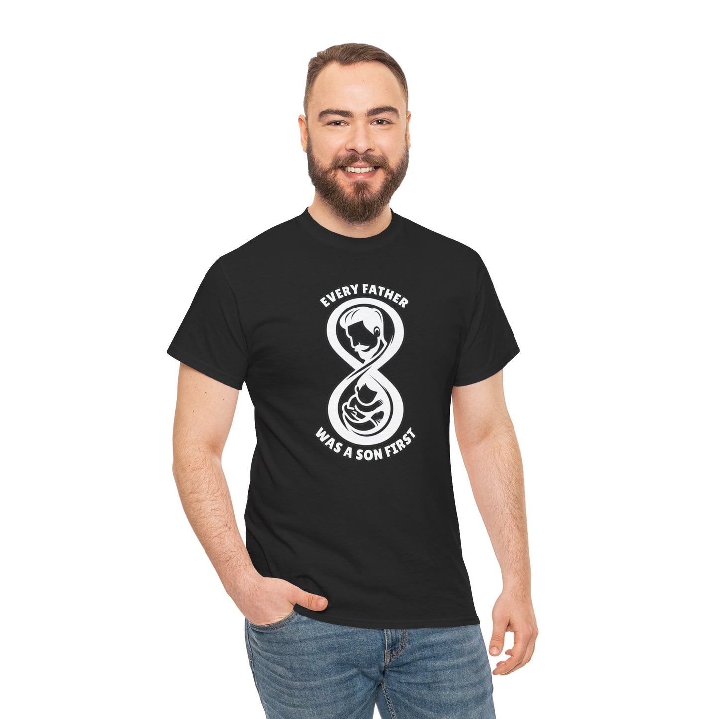 Every Father Was a Son First: A Timeless Bond Graphic Tee
