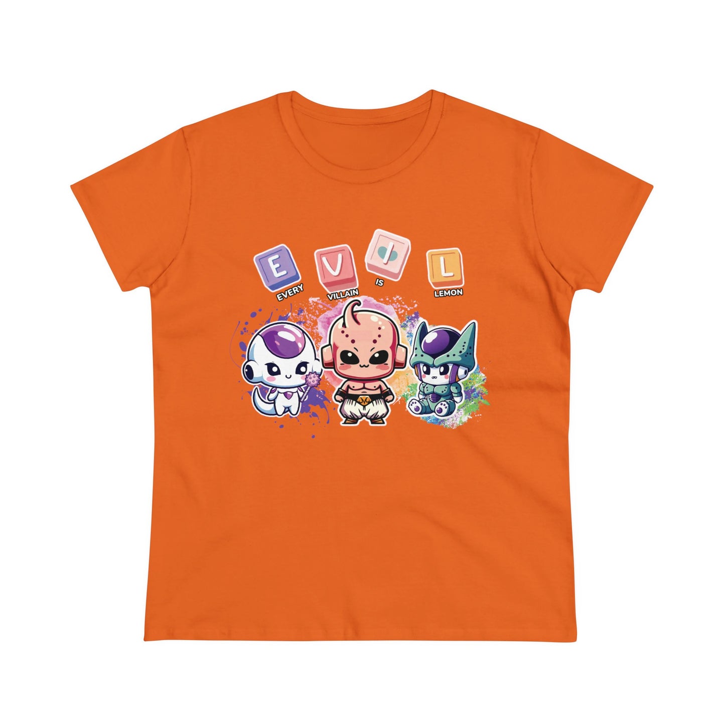 Tiny Tyrants of the Galaxy: Every Villain Is Lemon  – Death by Cuteness!, Women's Cotton Graphic Tee