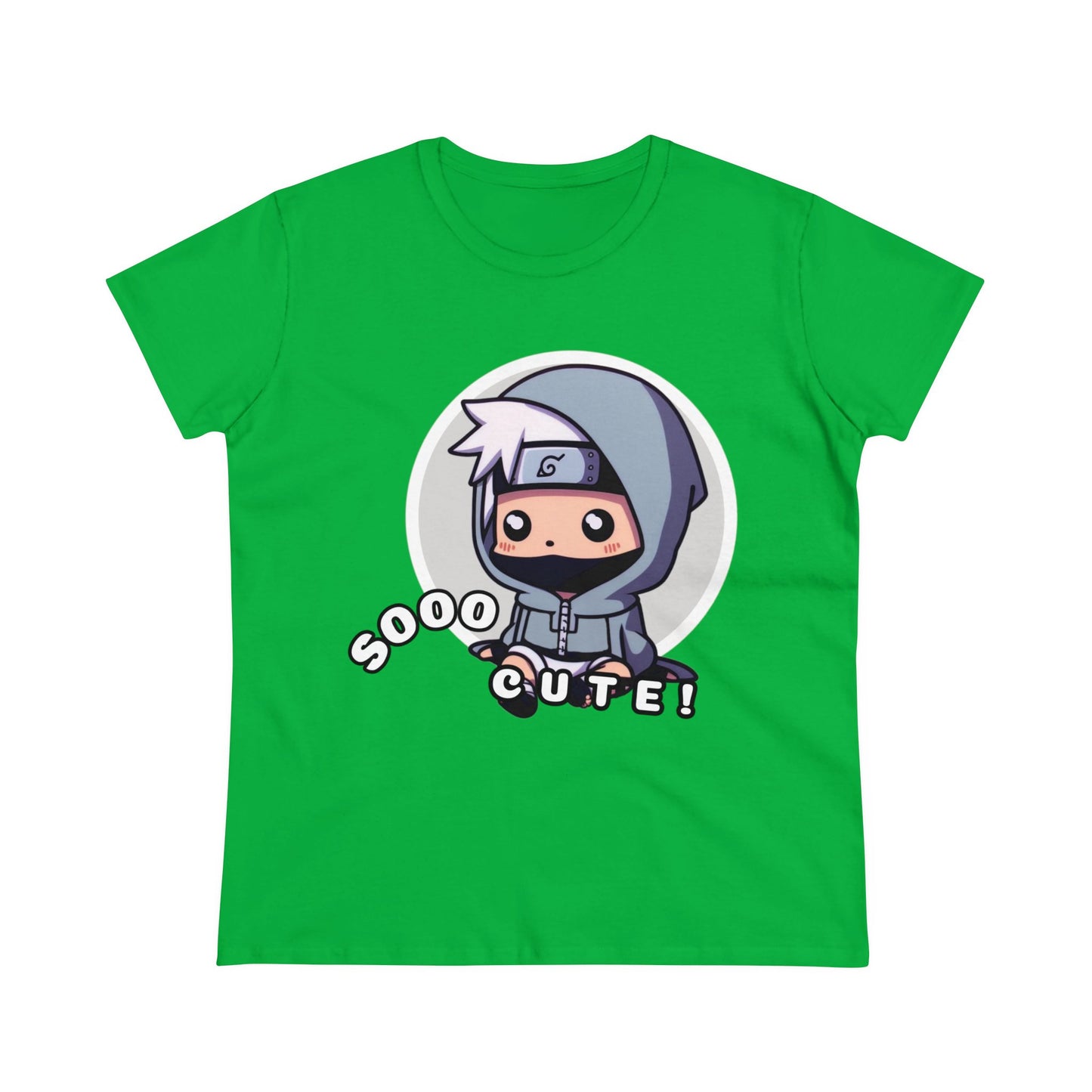 Cute Edition: Copy ninja technique; mini shadow clone jutsu, Women's Cotton Graphic Tee