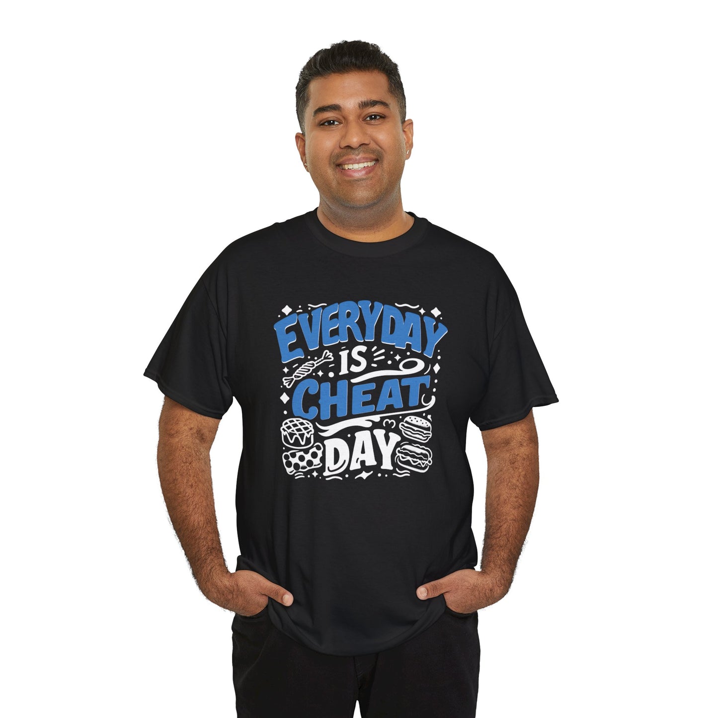 24/7 Cheat Day: Satisfy Your Cravings-Unisex Graphic Tee