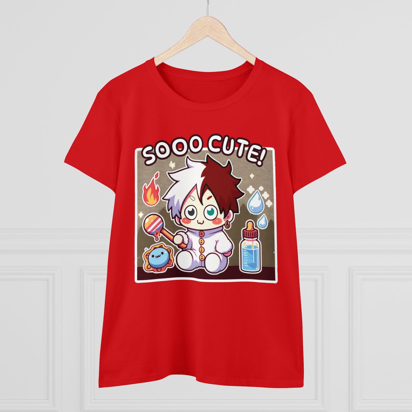 Cute edition: Milk & Quirks Women's Midweight Cotton Tee