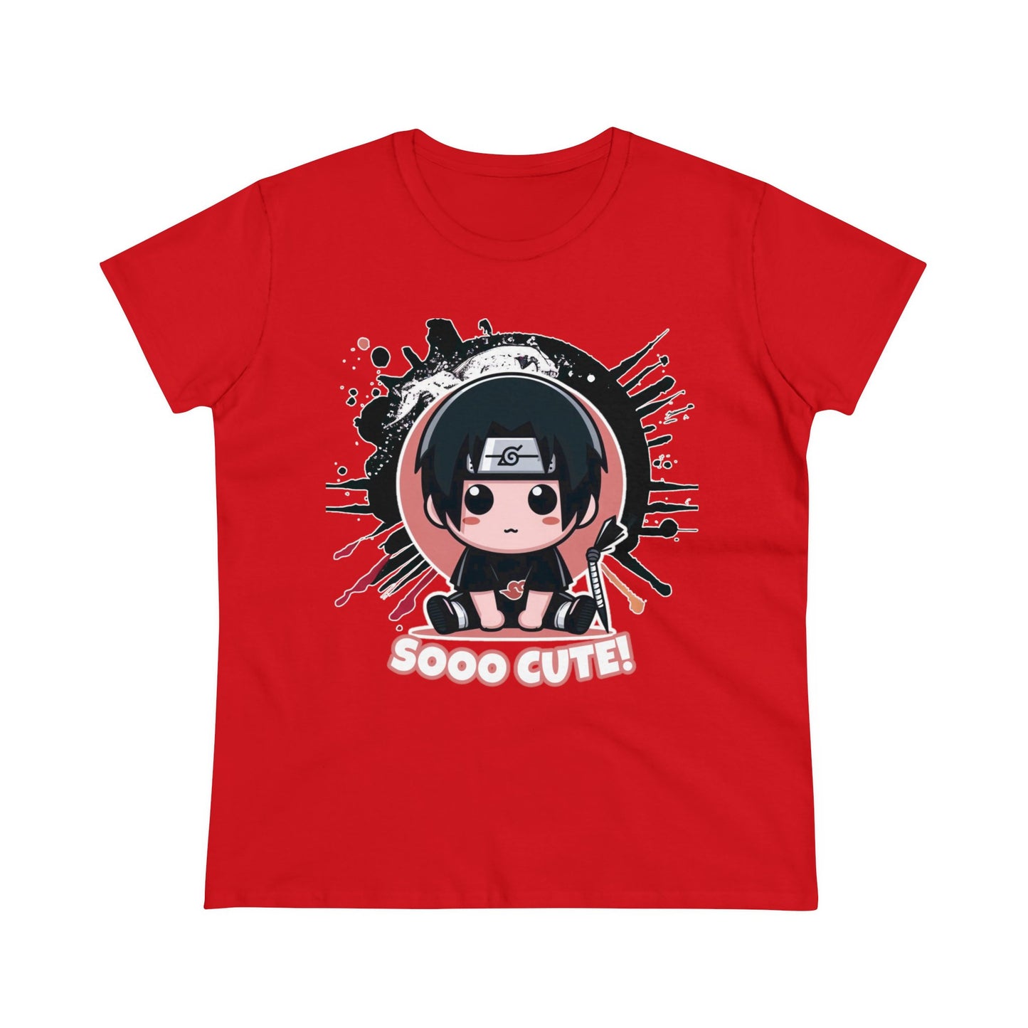 Cute Edition, Small but Deadly: Itty Bitty Ninja β Because Genjutsu Starts Early! Women's Graphic Tee
