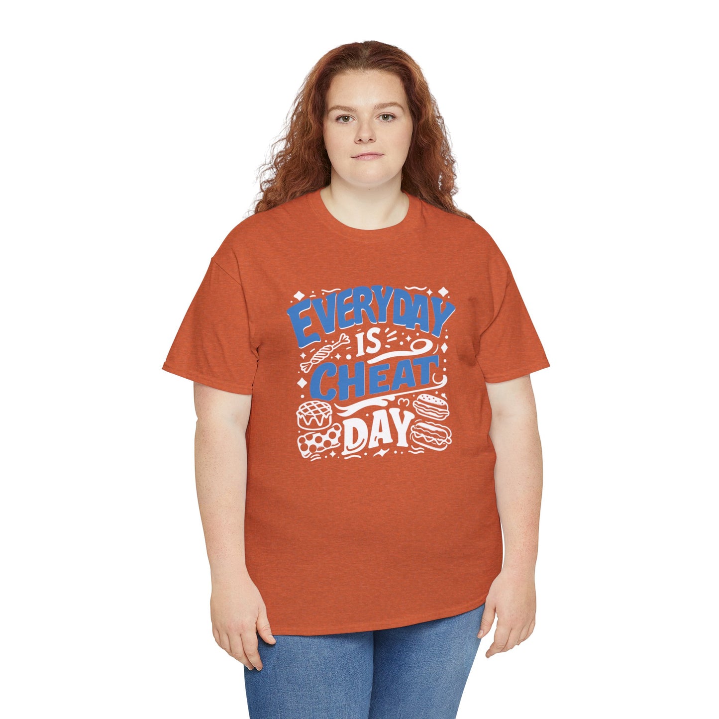 24/7 Cheat Day: Satisfy Your Cravings-Unisex Graphic Tee