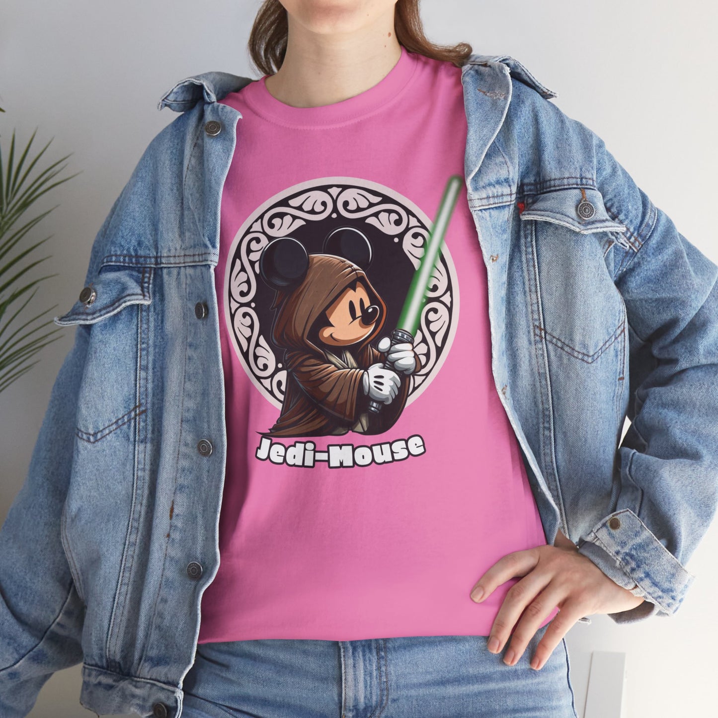 Jedi Mouse-The Force Awakens,Unisex Heavy Cotton Tee