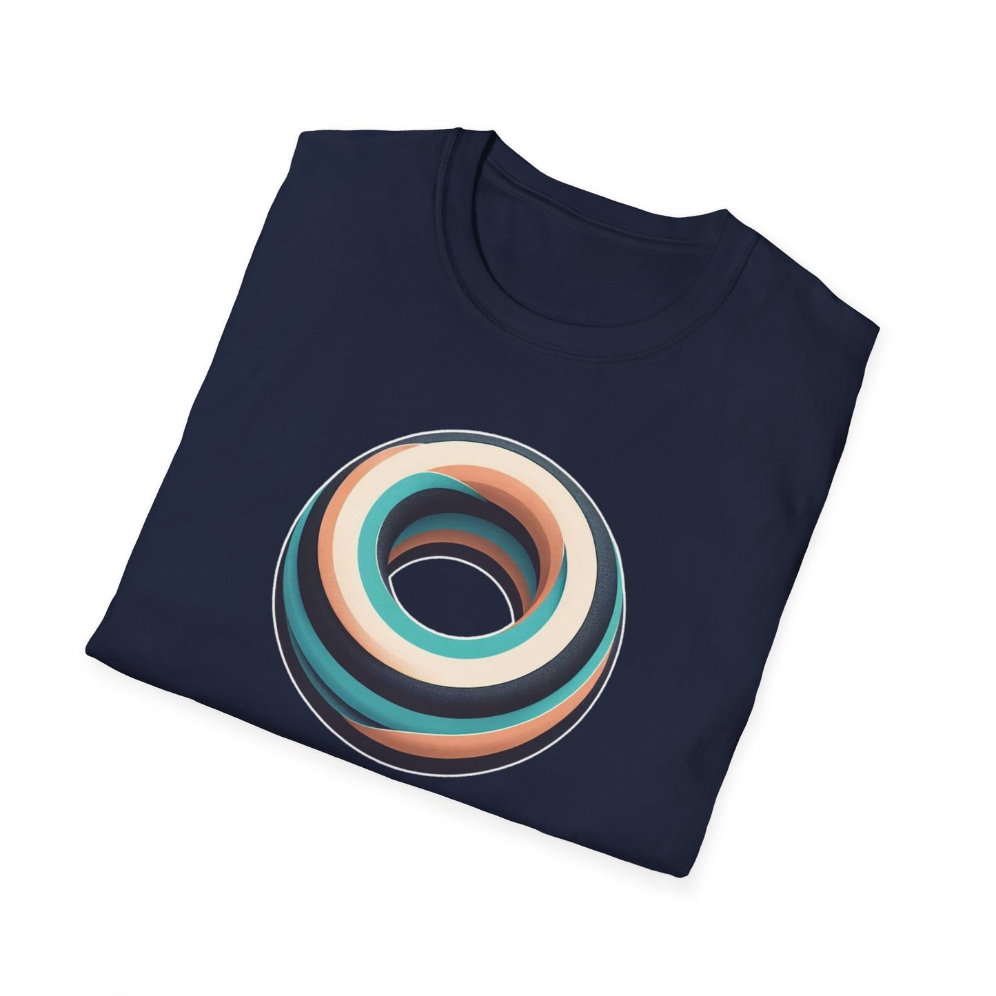 Mystic Donut: Embrace the Torus Vortex Unisex Tee