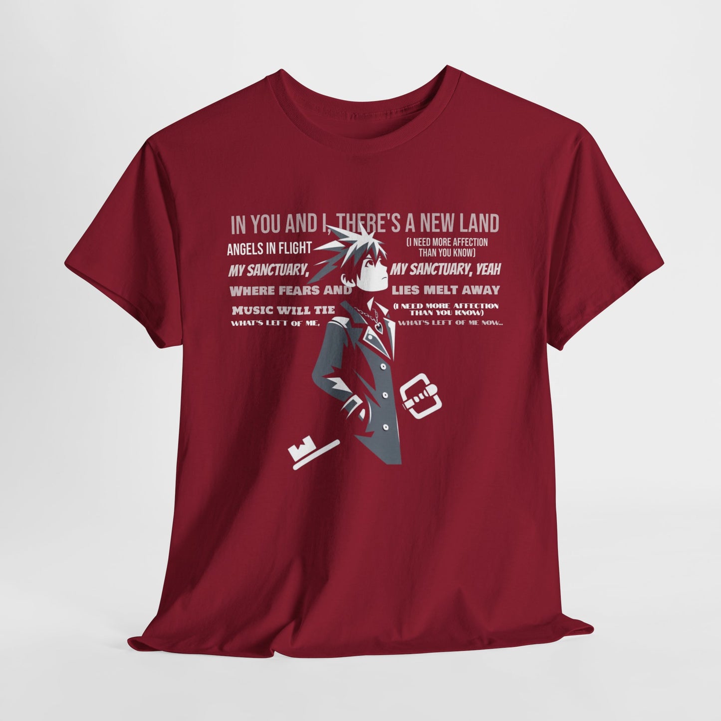 Sanctuary Serenade: Sora's Soar ,Unisex Heavy Cotton Tee