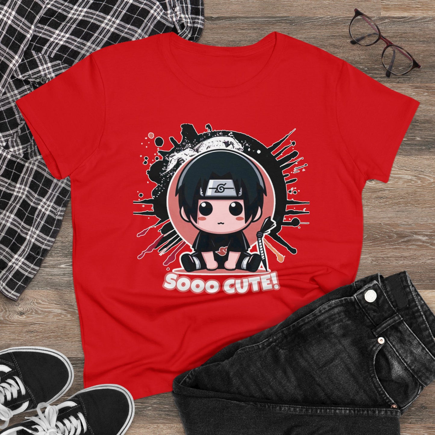 Cute Edition, Small but Deadly: Itty Bitty Ninja β Because Genjutsu Starts Early! Women's Graphic Tee