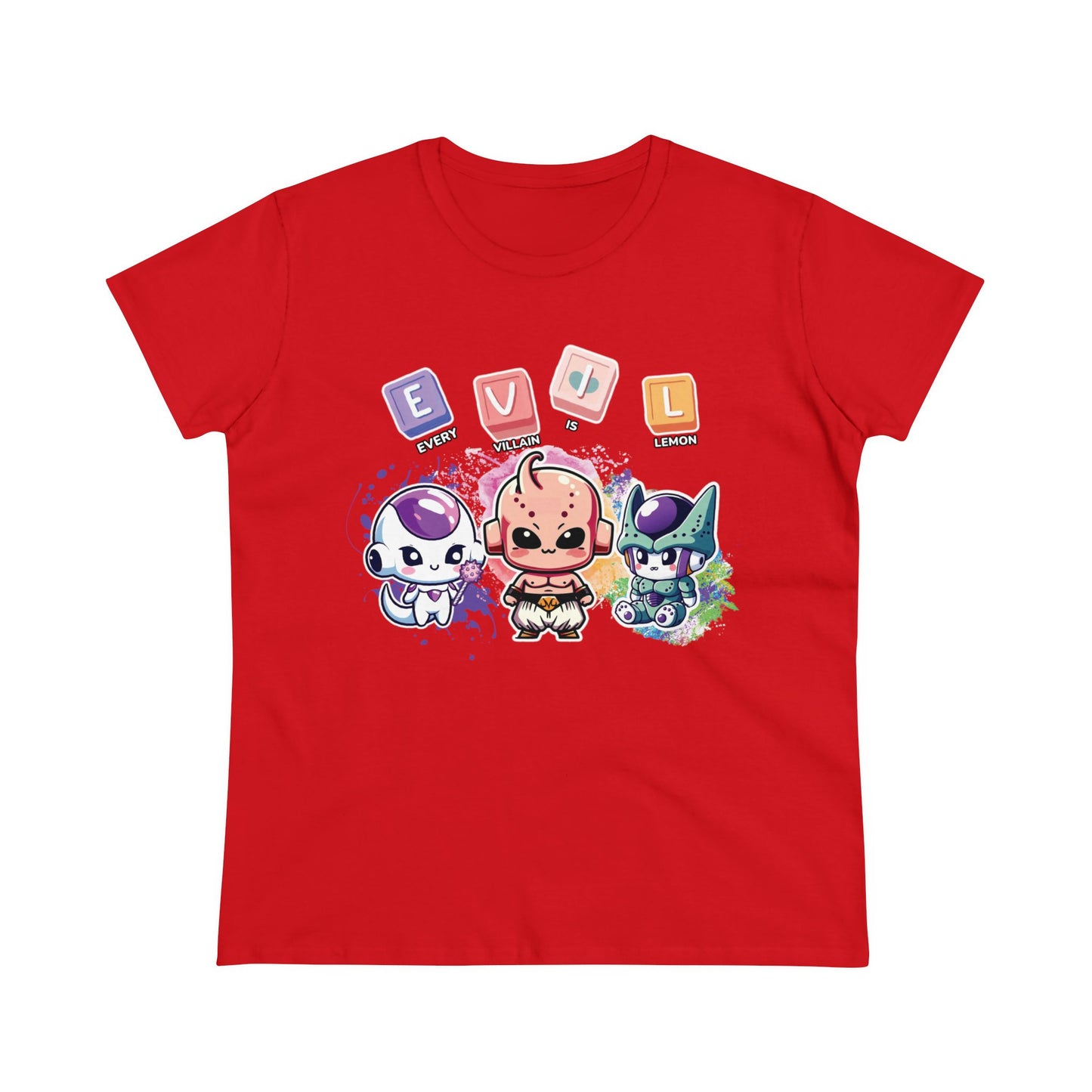 Tiny Tyrants of the Galaxy: Every Villain Is Lemon  – Death by Cuteness!, Women's Cotton Graphic Tee