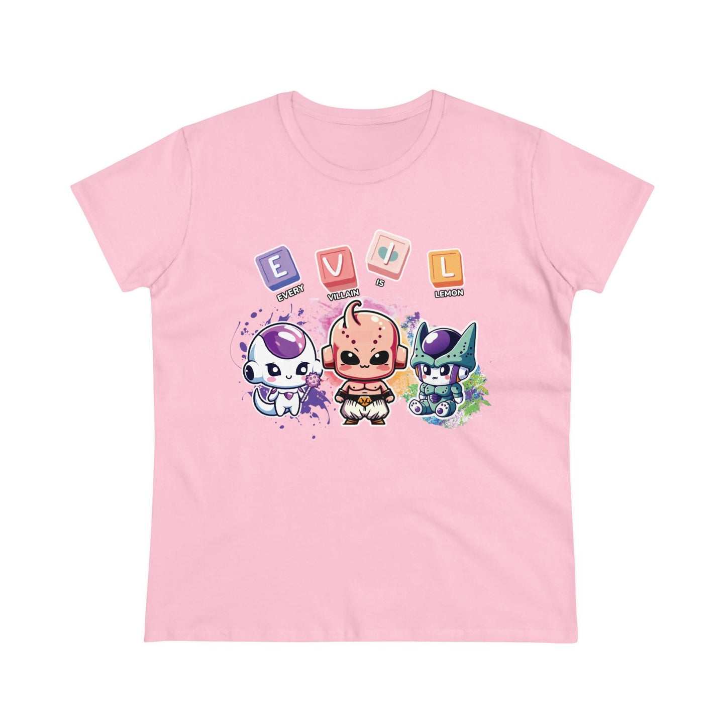 Tiny Tyrants of the Galaxy: Every Villain Is Lemon  – Death by Cuteness!, Women's Cotton Graphic Tee