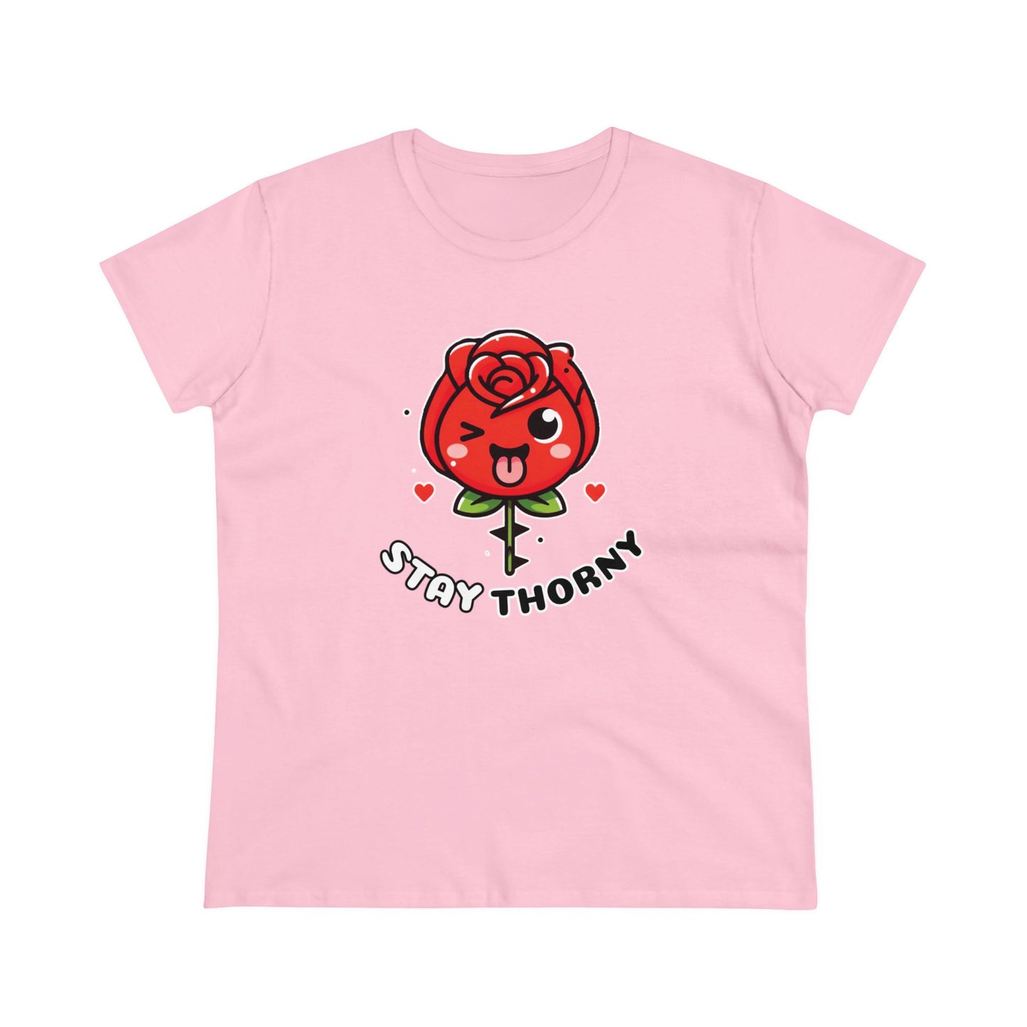 Women's Graphic Tee, Stay Thorny Soft style