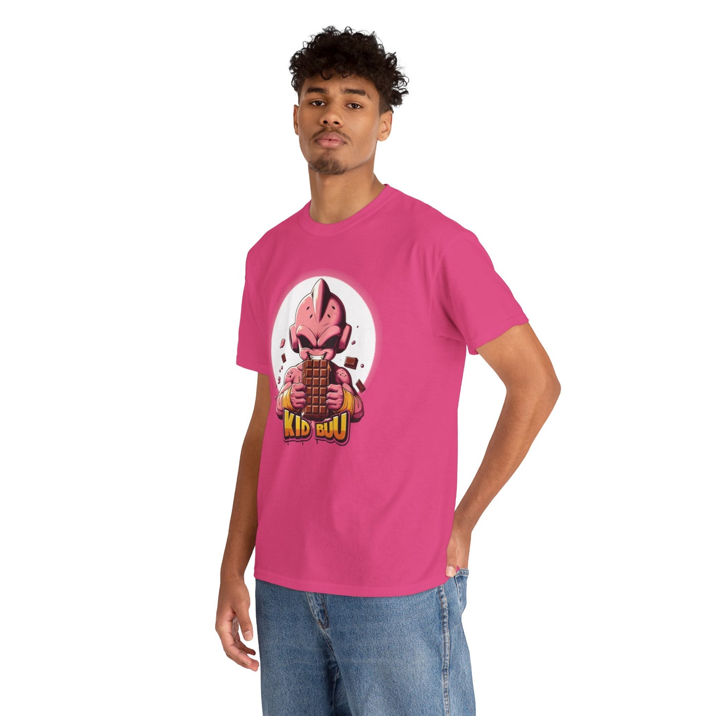 Kid Buu Chocolate Feast Unisex Heavy cotton Tee