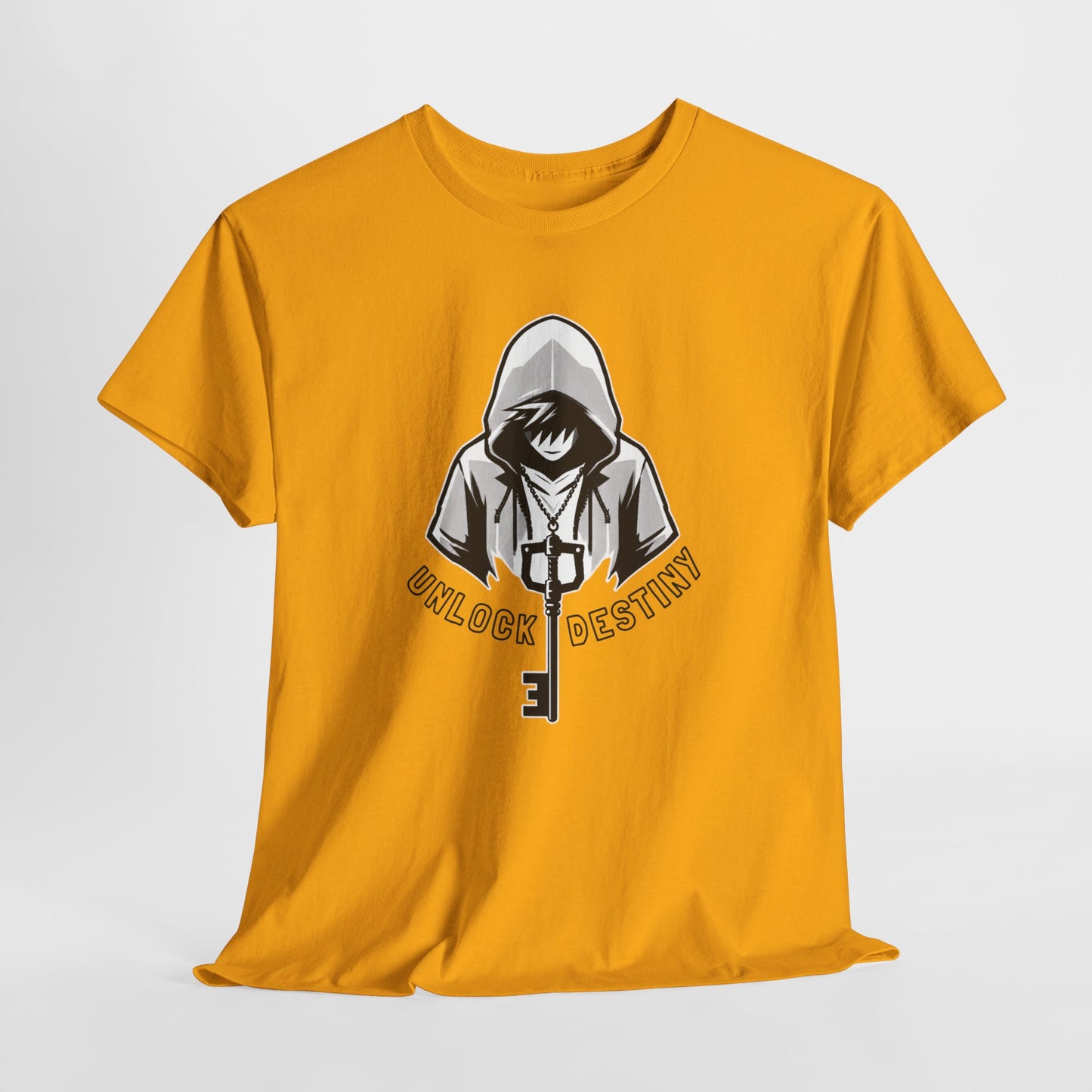 Hooded Hero: Keyblade Quest, Unisex Heavy Cotton Tee