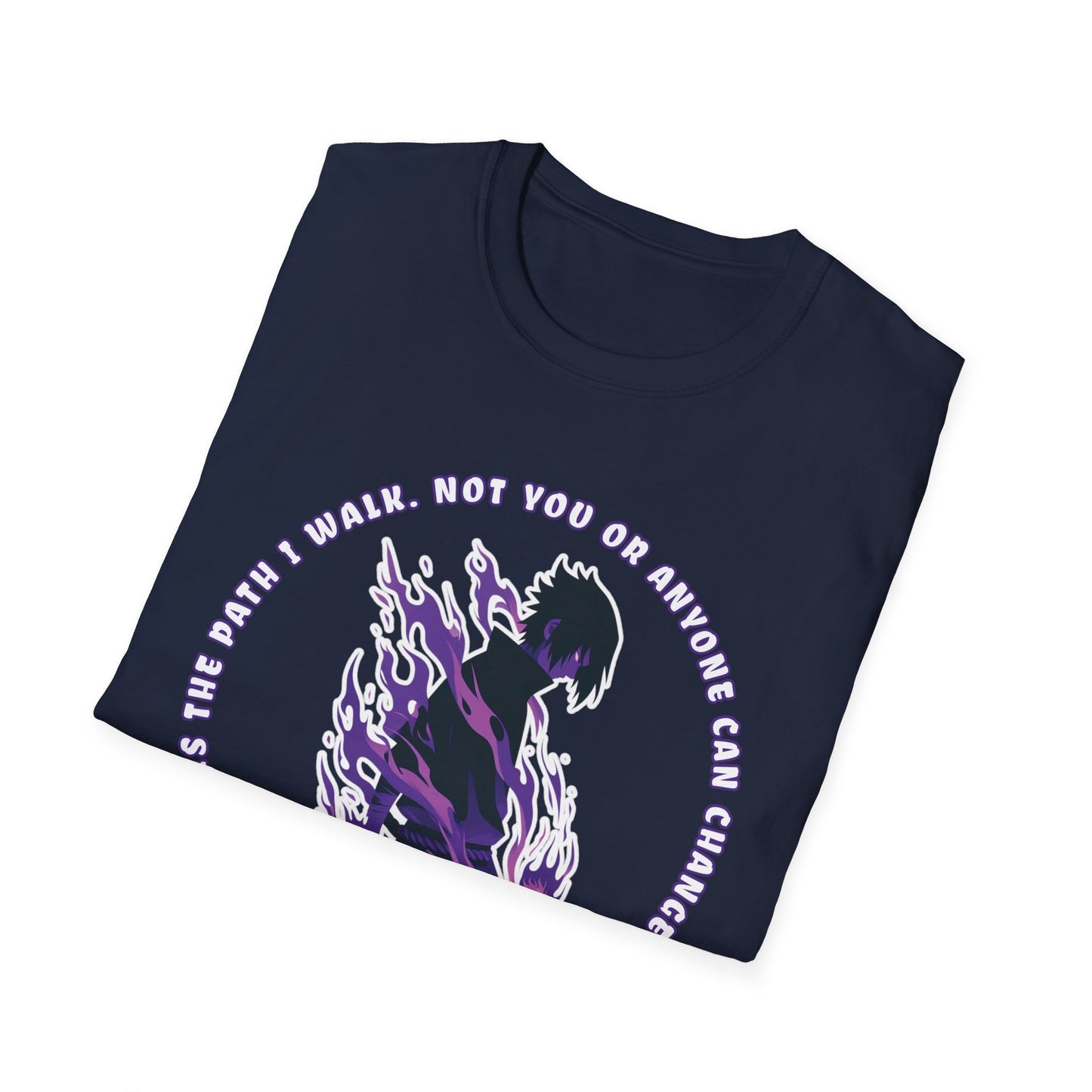 Sasuke's Resolve: Uchiha Strength Unisex Graphic Tee