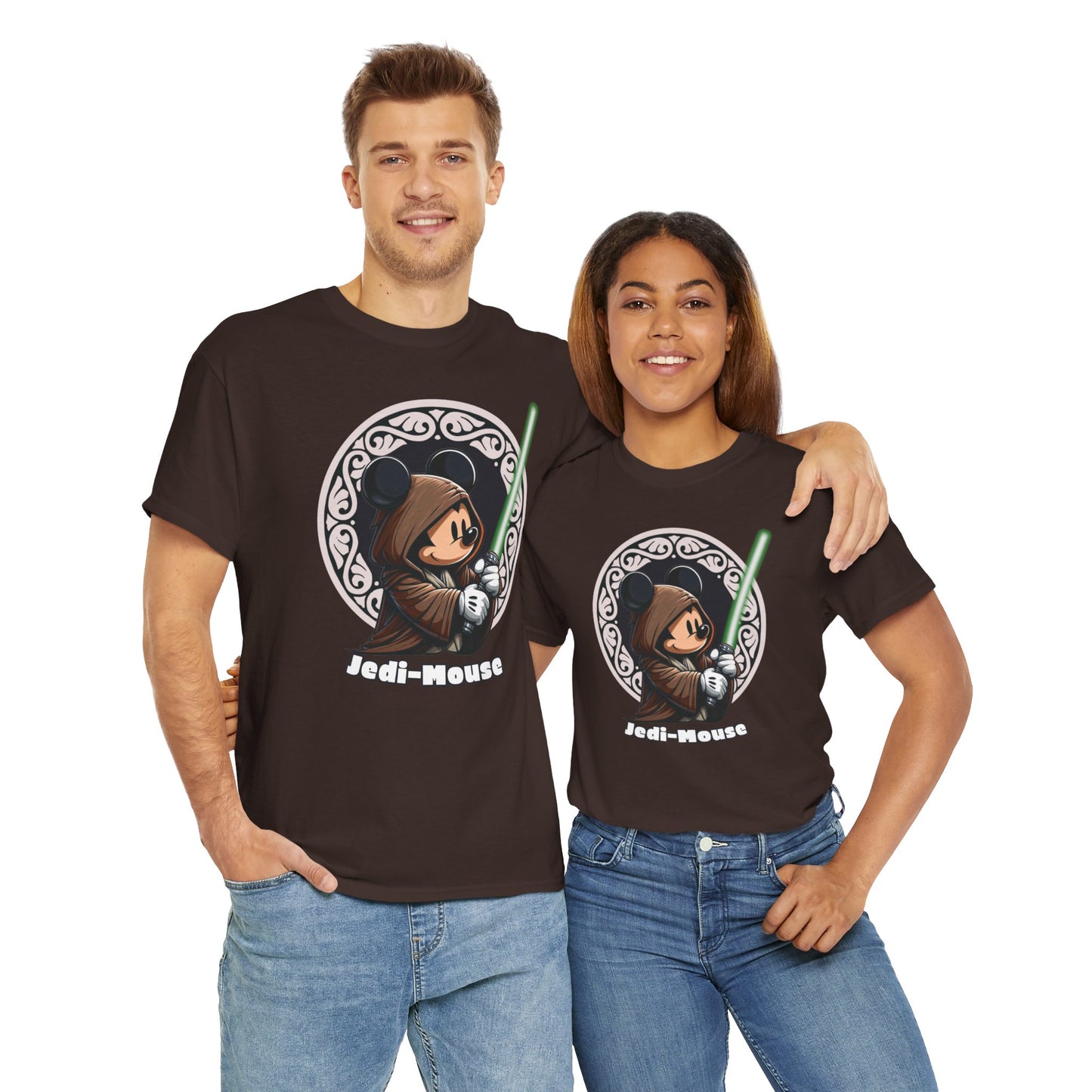 Jedi Mouse-The Force Awakens,Unisex Heavy Cotton Tee